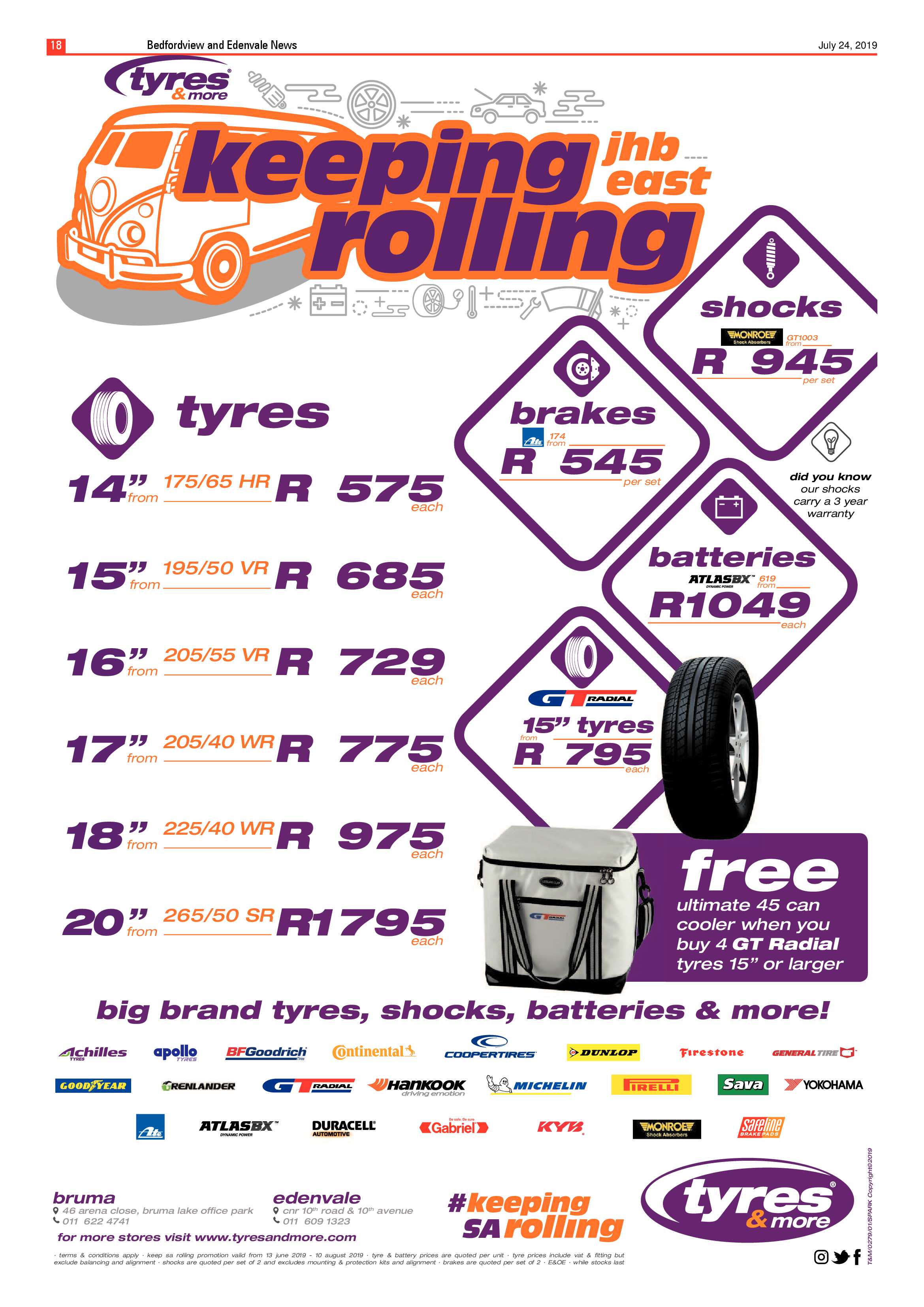 Bedfordview and Edenvale News 24 July 2019 page 18