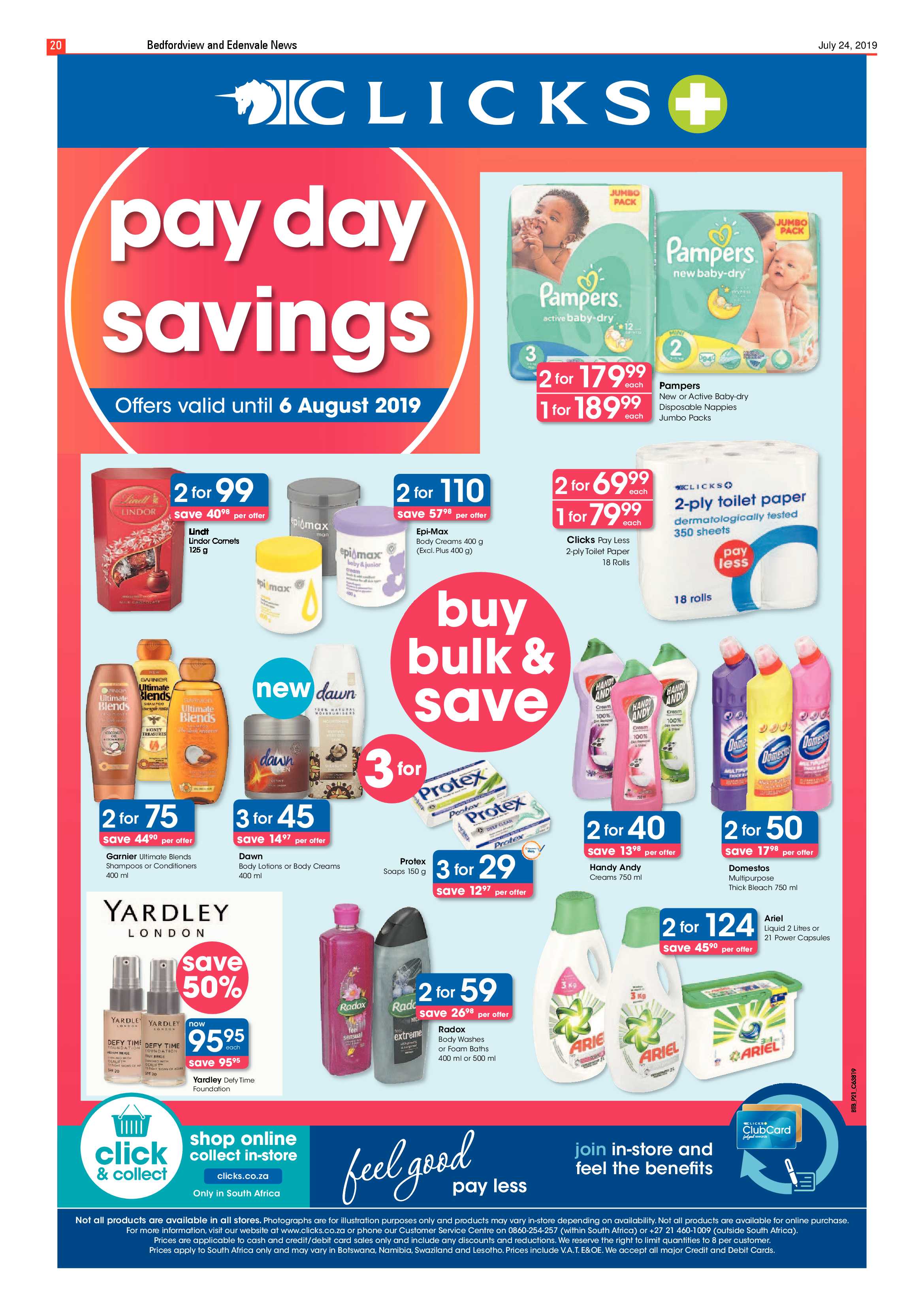 Bedfordview and Edenvale News 24 July 2019 page 20