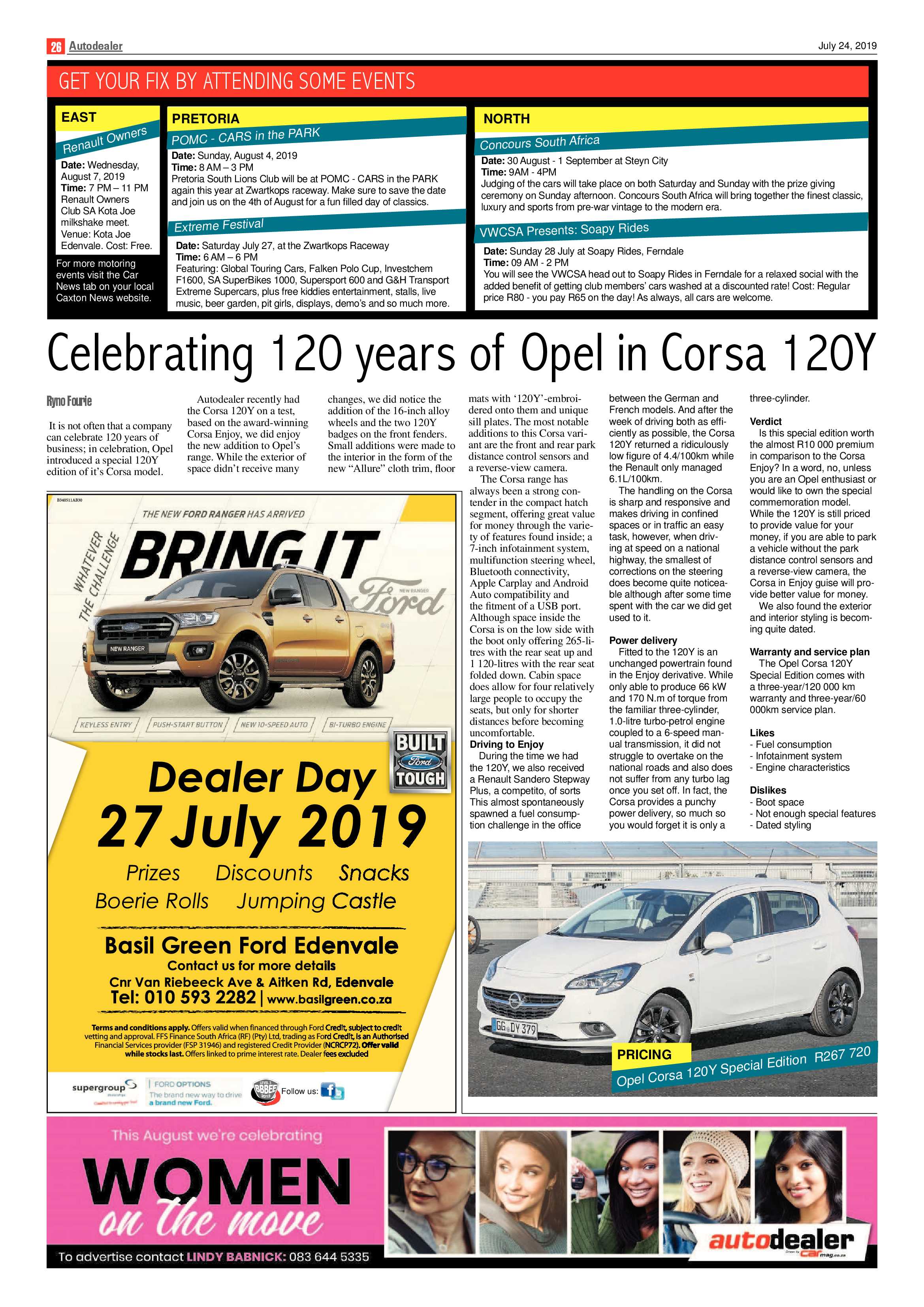 Bedfordview and Edenvale News 24 July 2019 page 26
