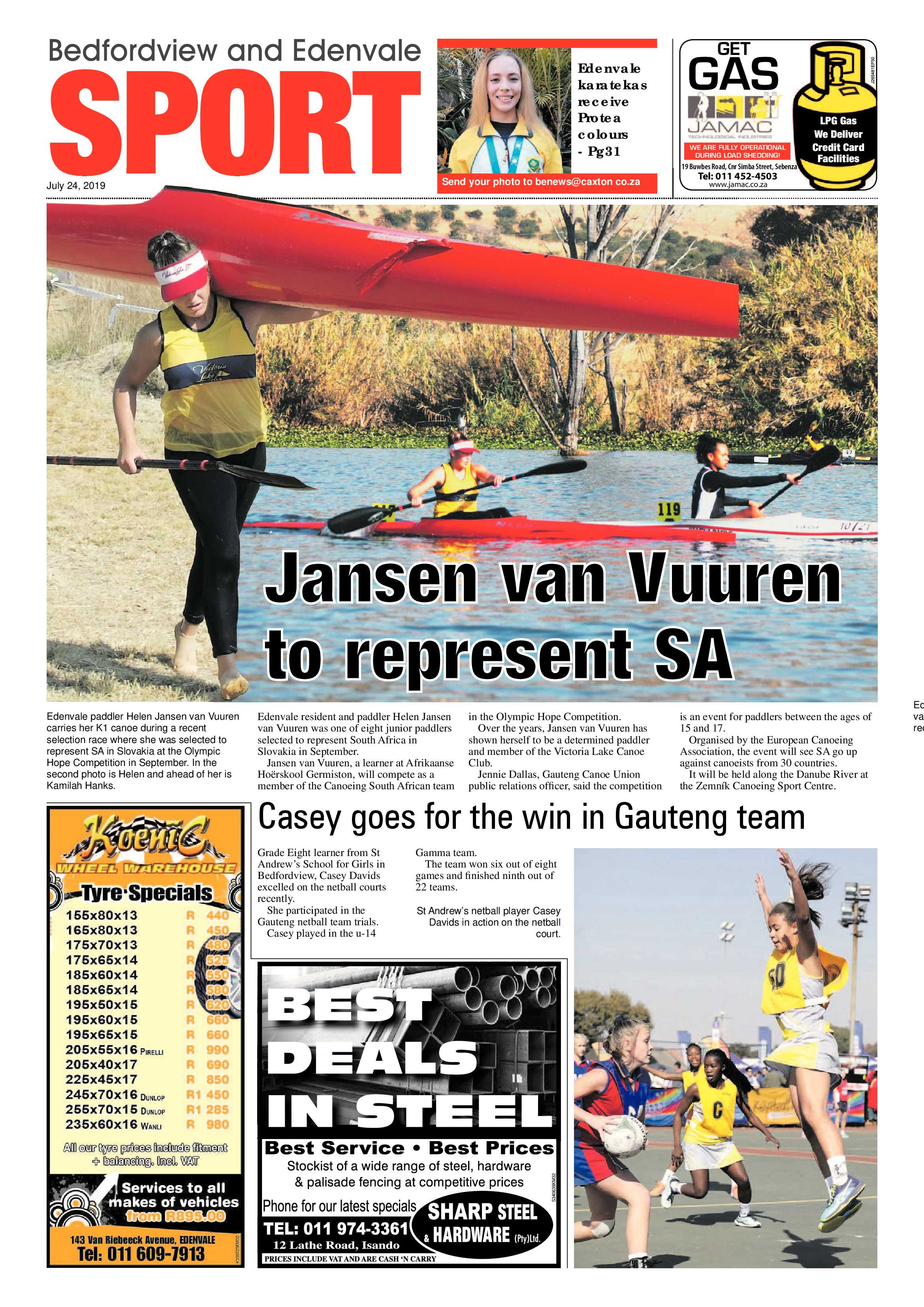 Bedfordview and Edenvale News 24 July 2019 page 32