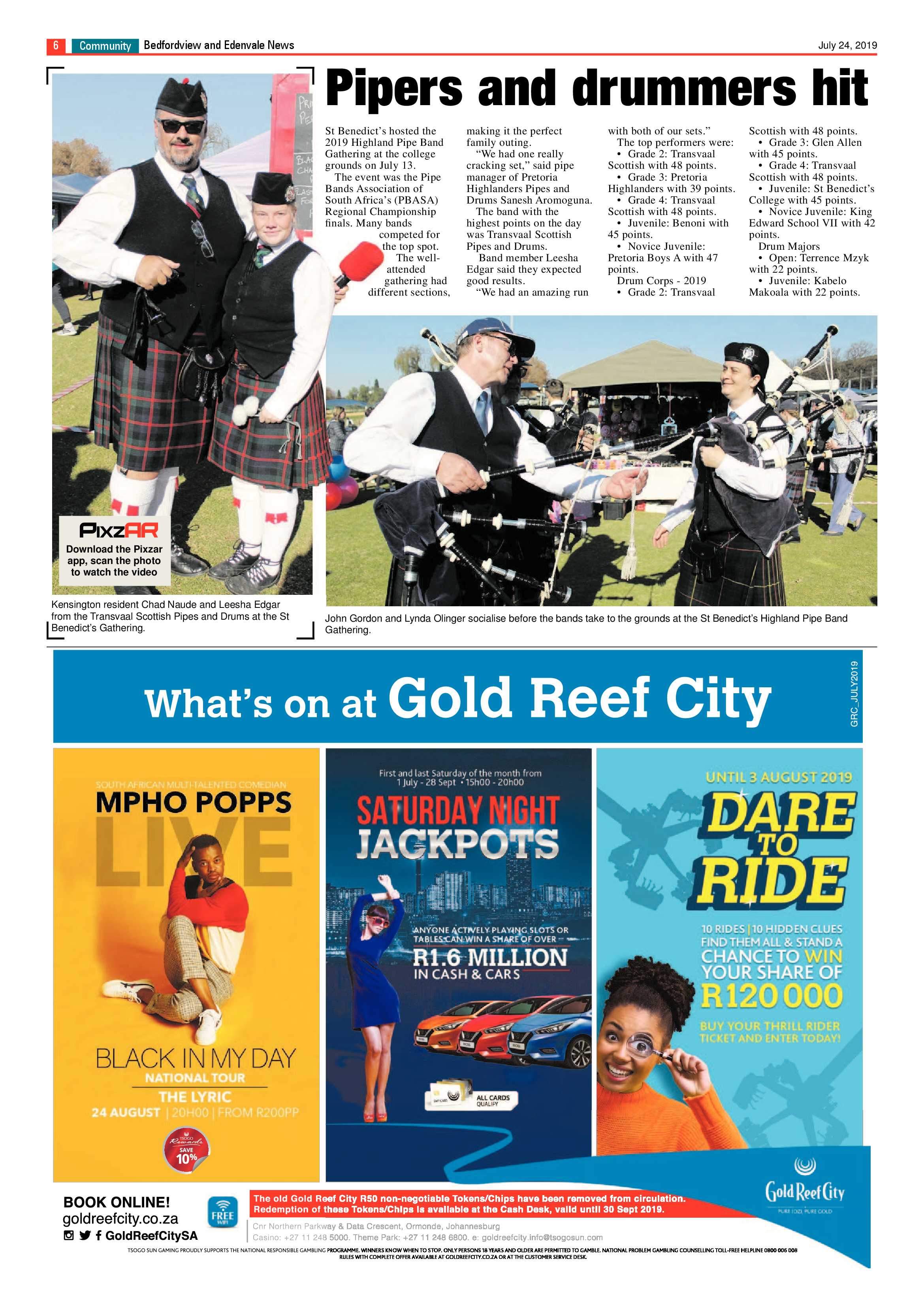 Bedfordview and Edenvale News 24 July 2019 page 6