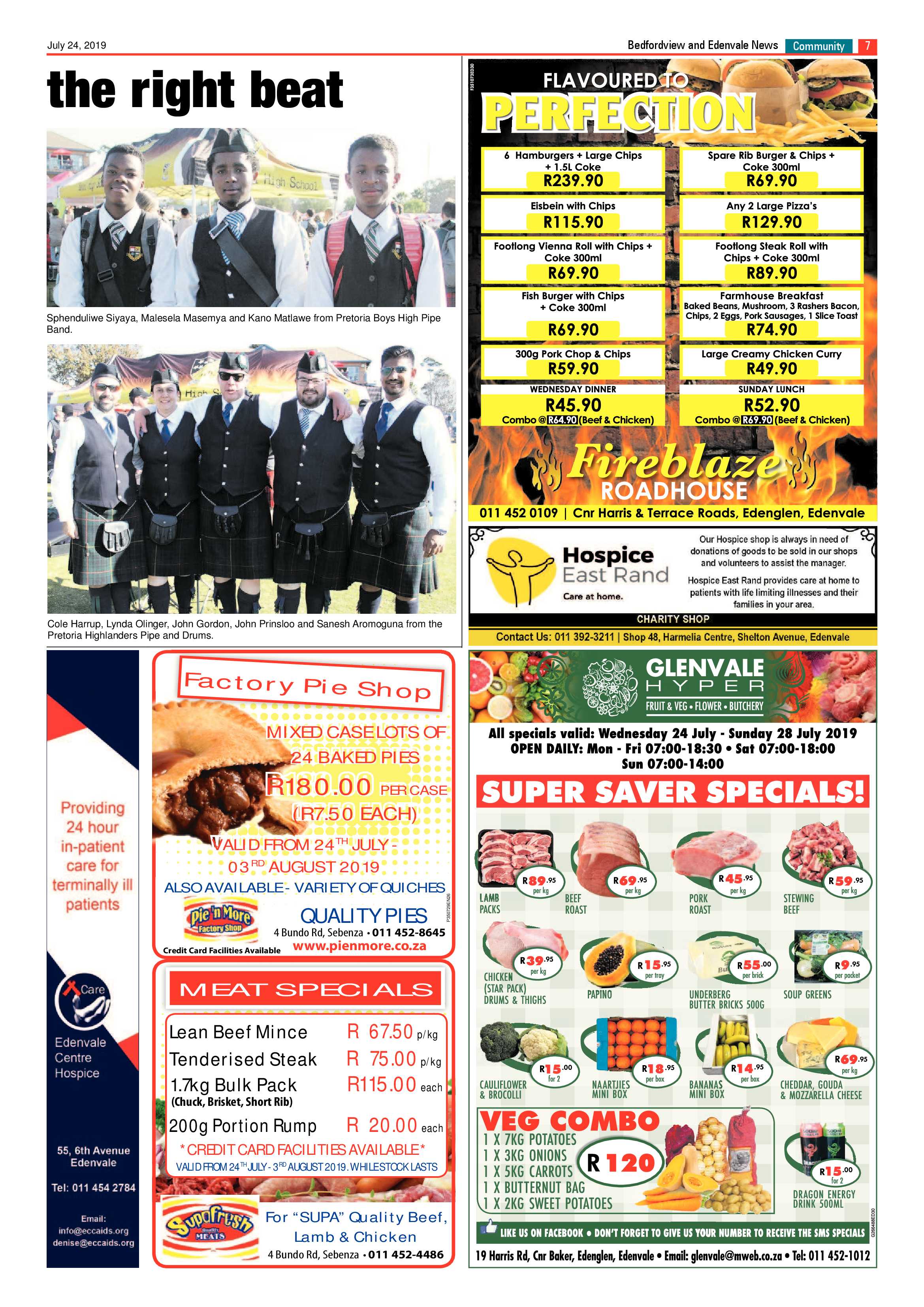 Bedfordview and Edenvale News 24 July 2019 page 7