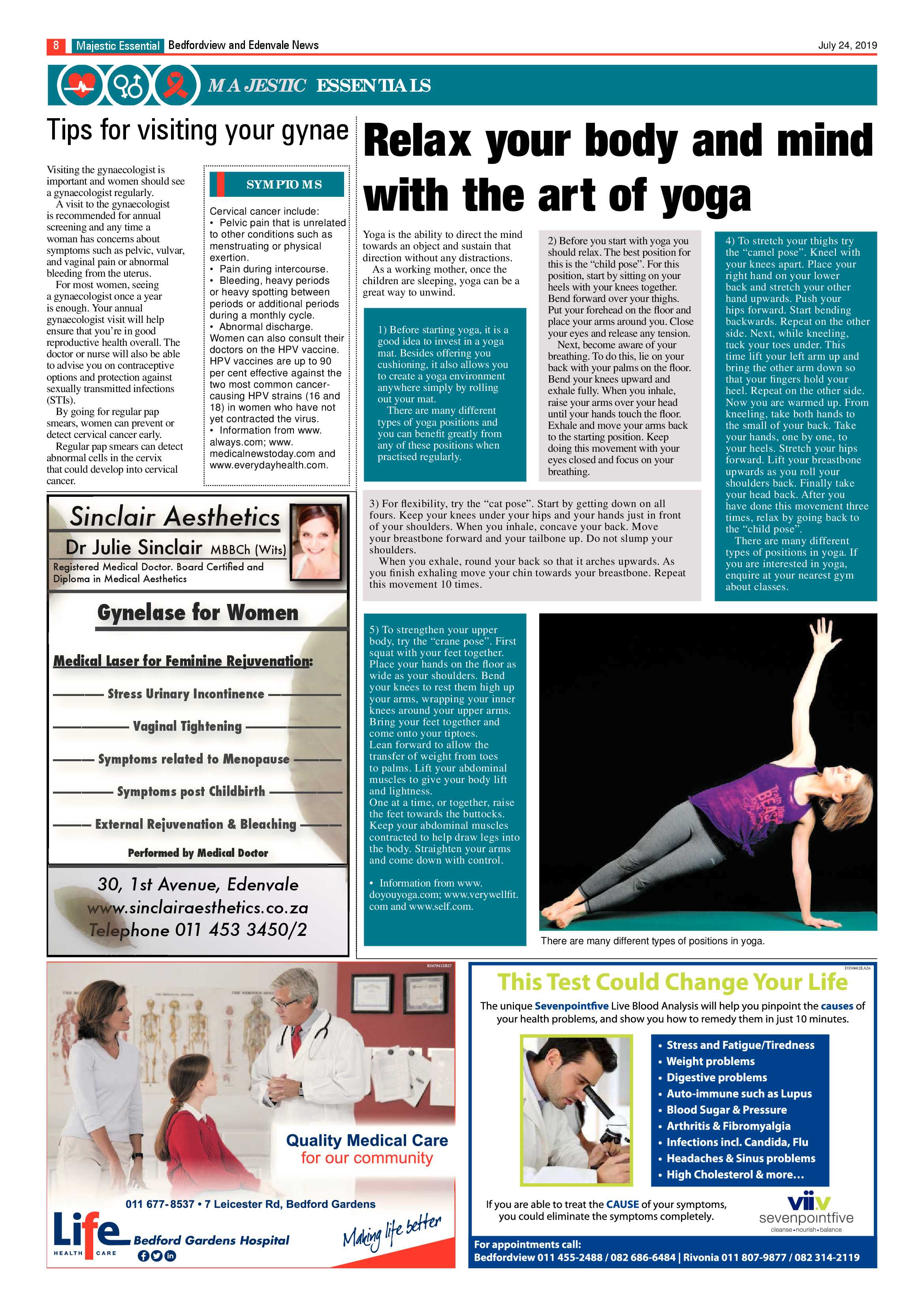 Bedfordview and Edenvale News 24 July 2019 page 8