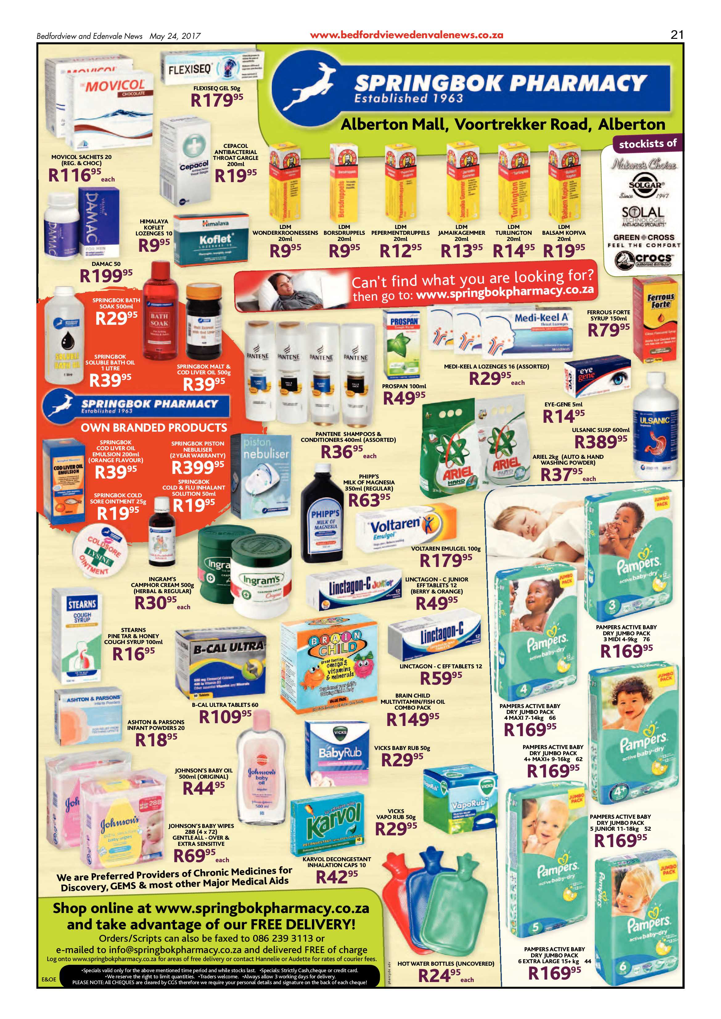 Bedfordview and Edenvale News 24 May 2017 page 21