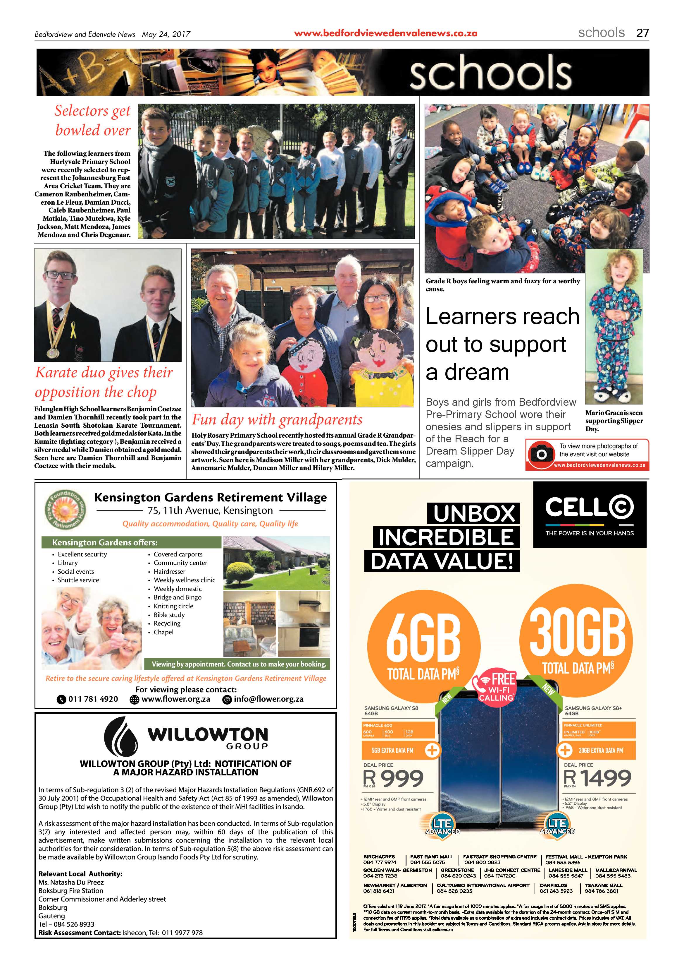 Bedfordview and Edenvale News 24 May 2017 page 27