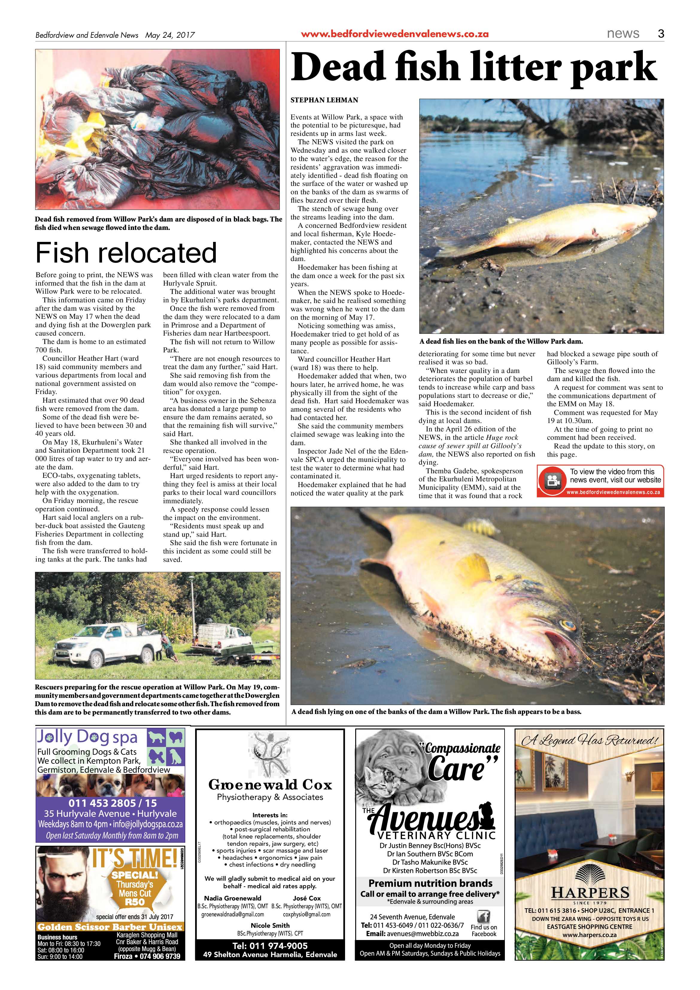 Bedfordview and Edenvale News 24 May 2017 page 3