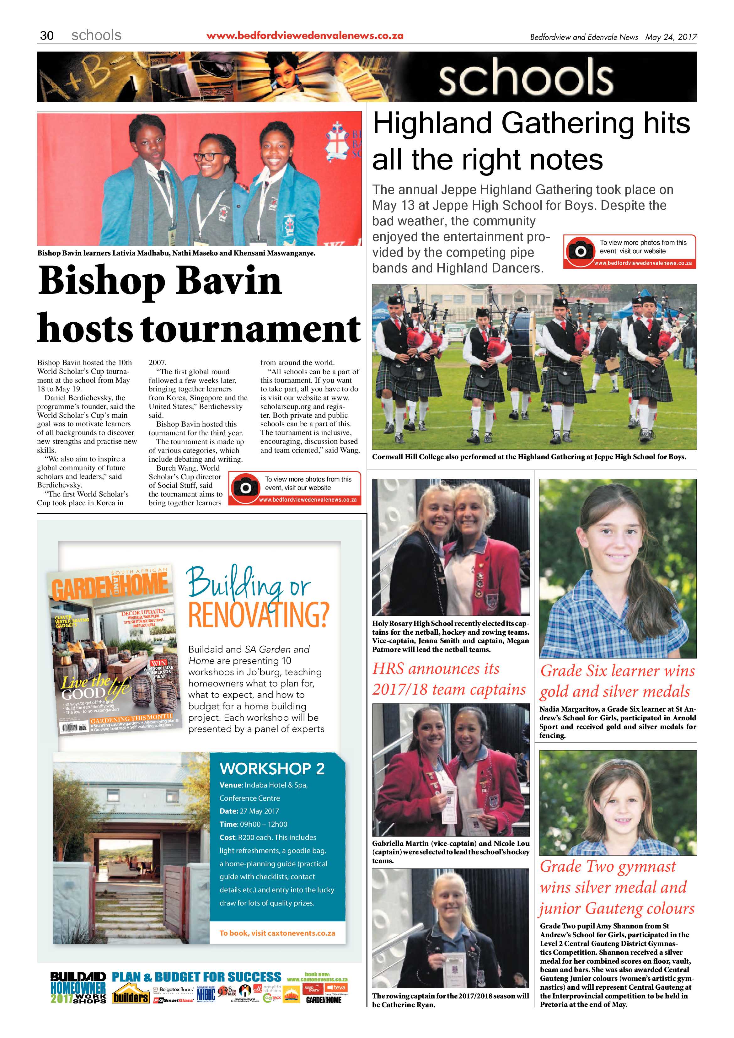 Bedfordview and Edenvale News 24 May 2017 page 30