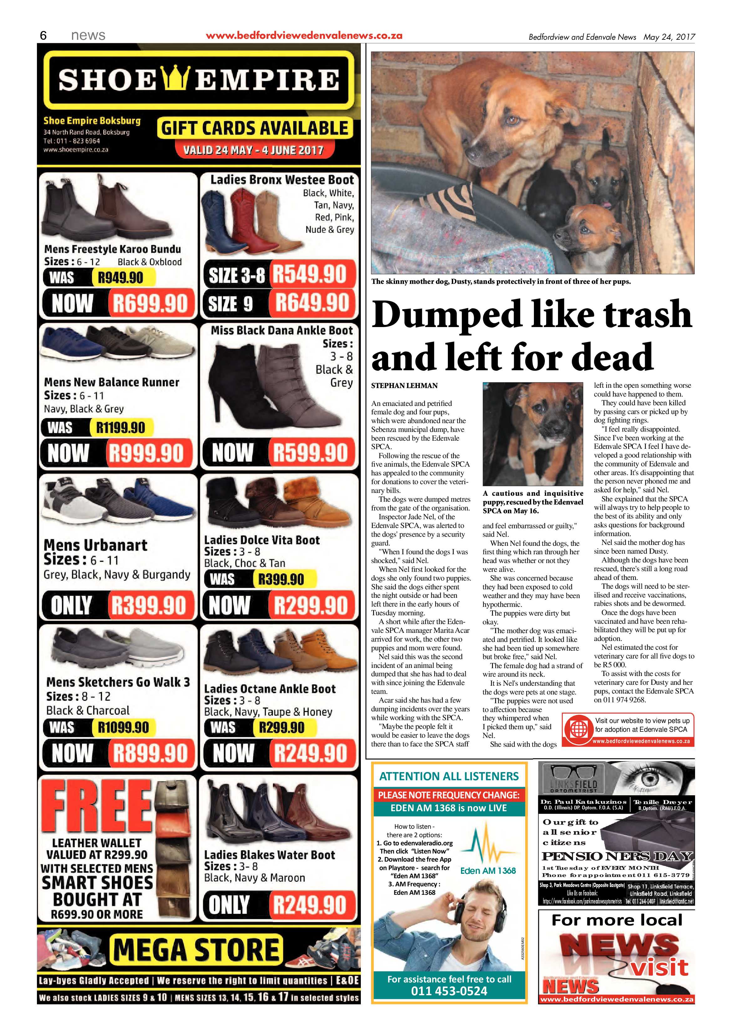 Bedfordview and Edenvale News 24 May 2017 page 6