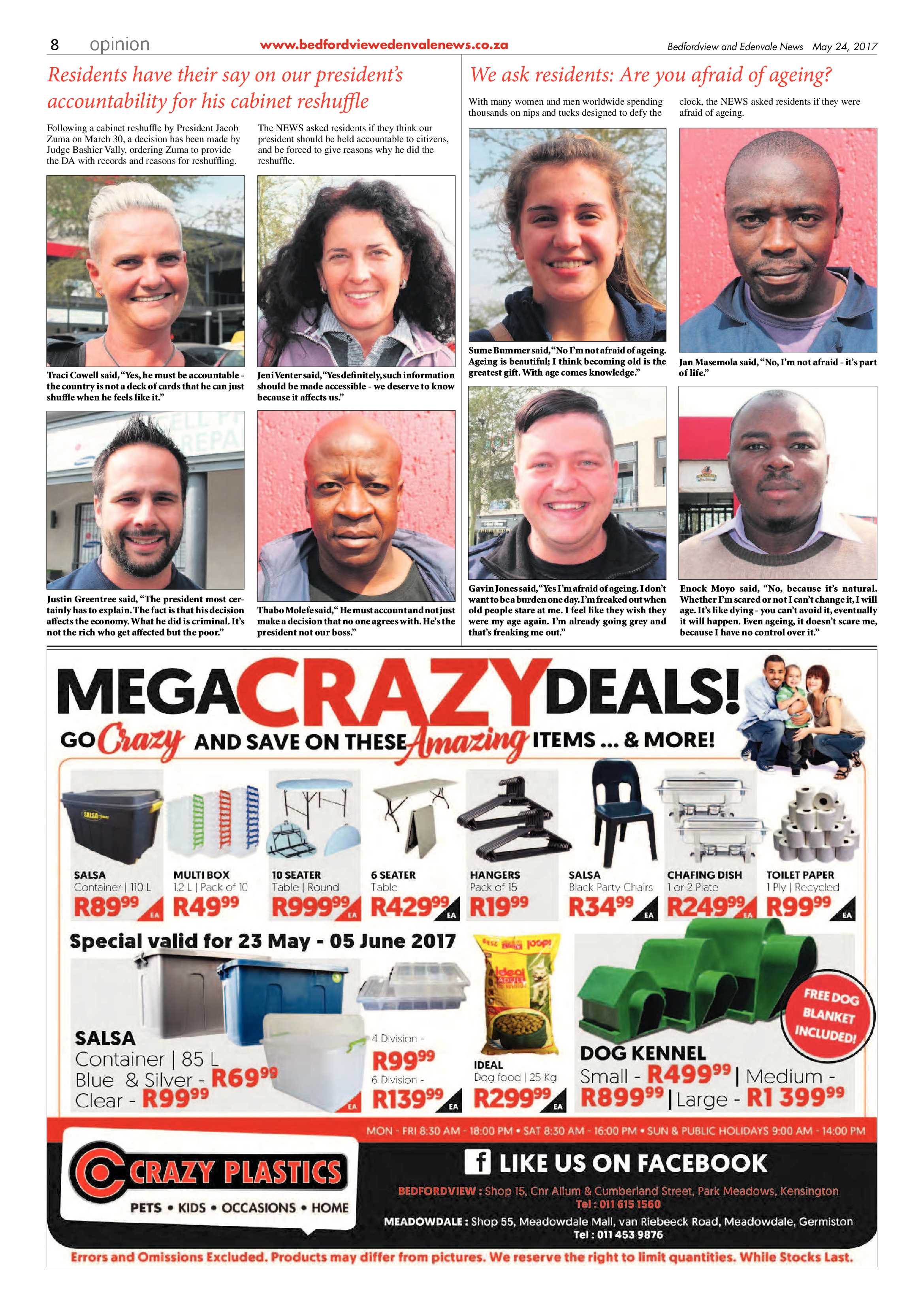 Bedfordview and Edenvale News 24 May 2017 page 8