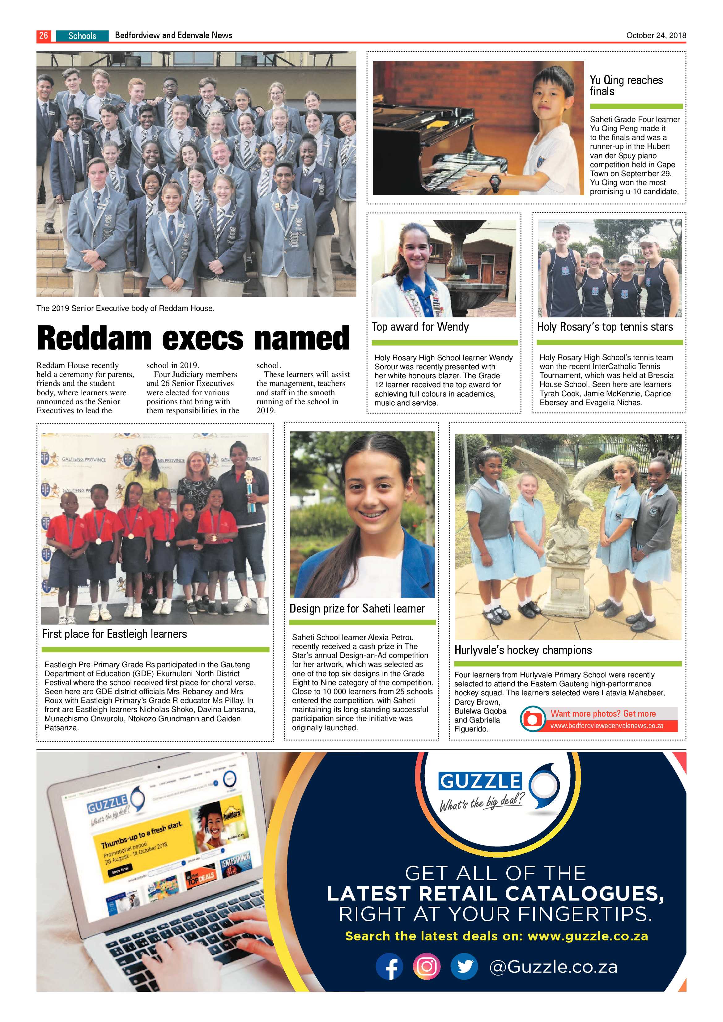 Bedfordview and Edenvale News 24 October 2018 page 26