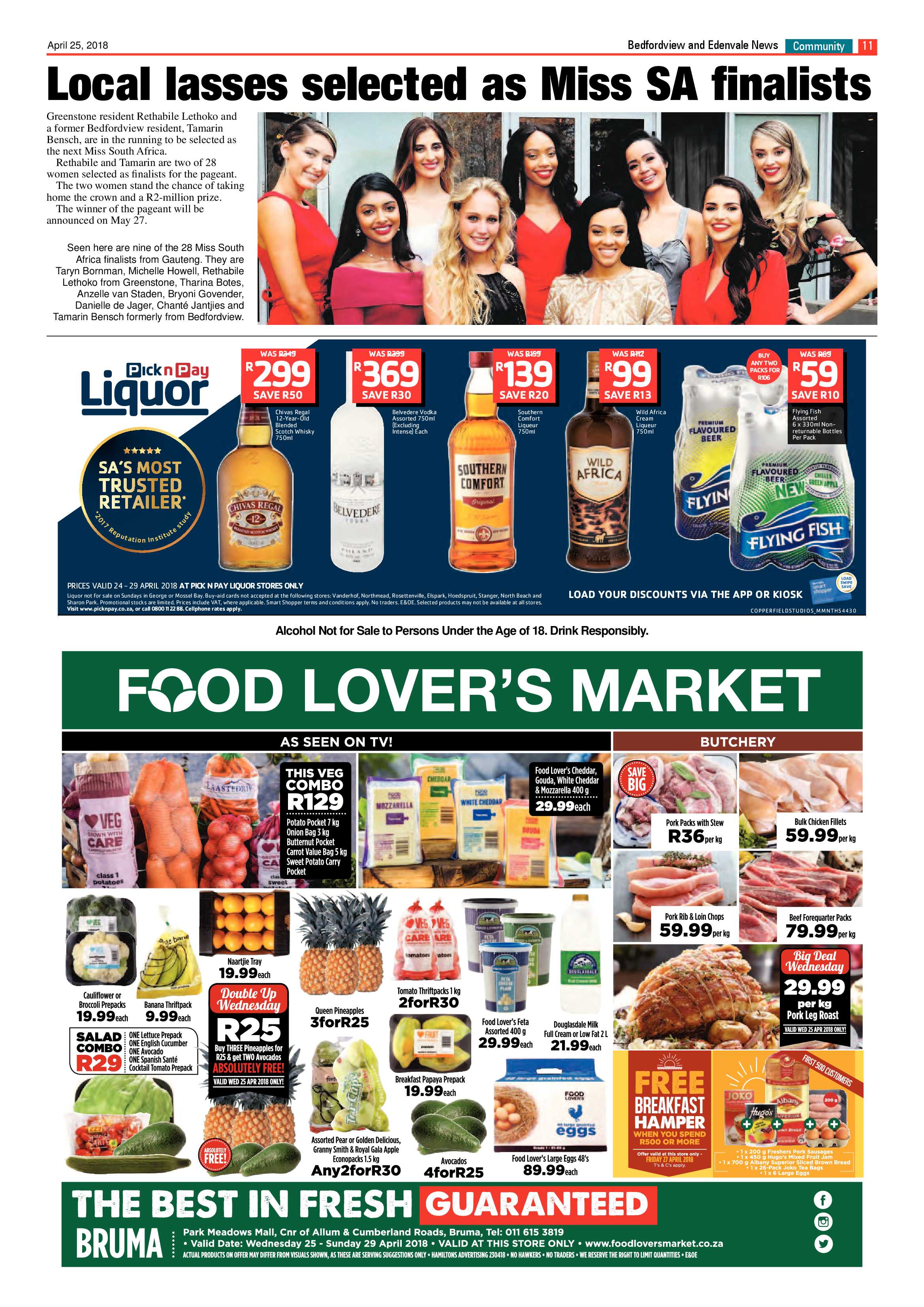 Bedfordview and Edenvale News 25 April 2018 page 11