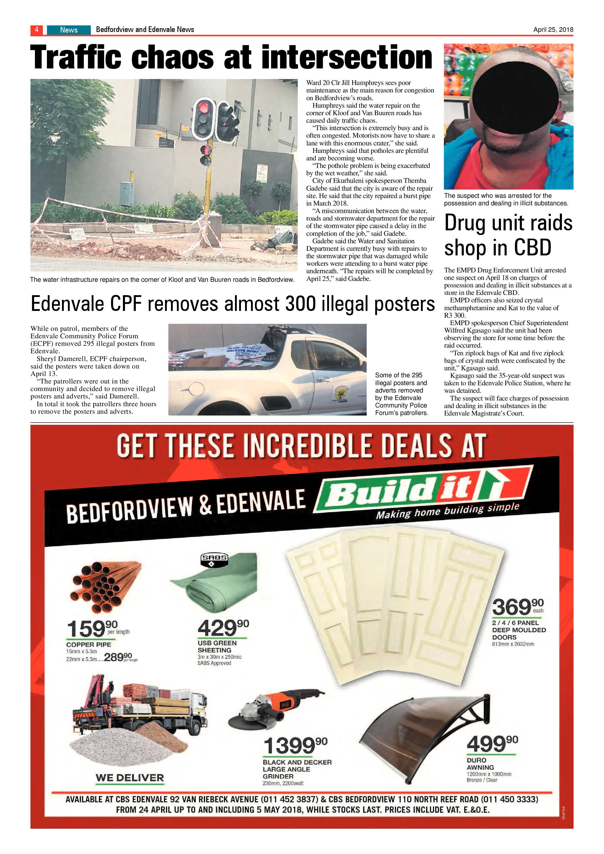 Bedfordview and Edenvale News 25 April 2018 page 4