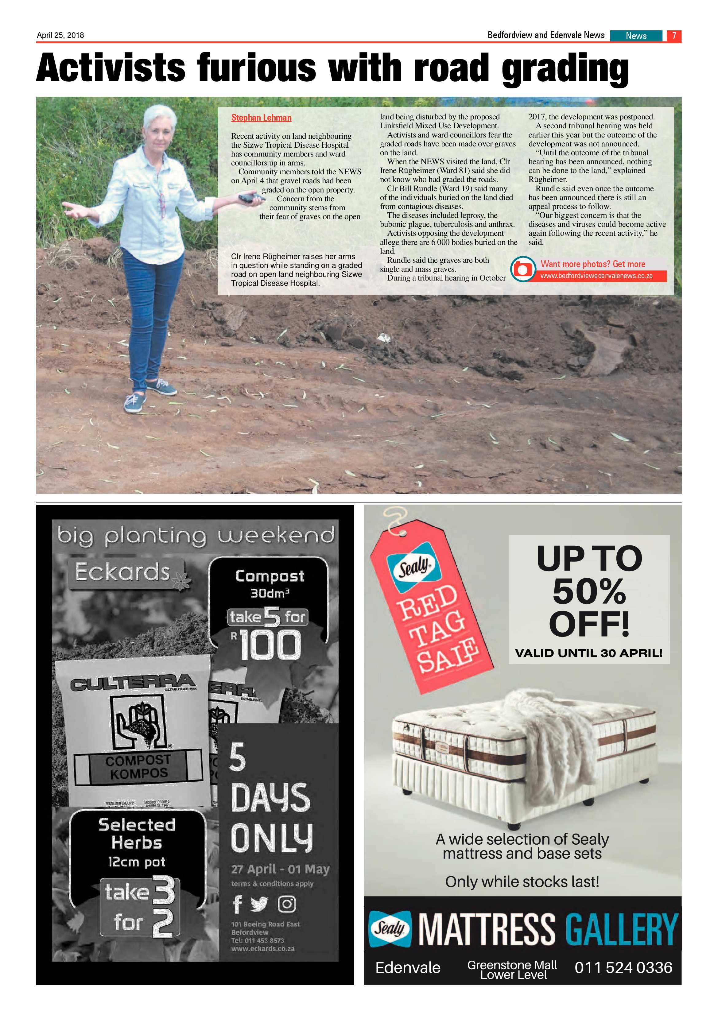 Bedfordview and Edenvale News 25 April 2018 page 7