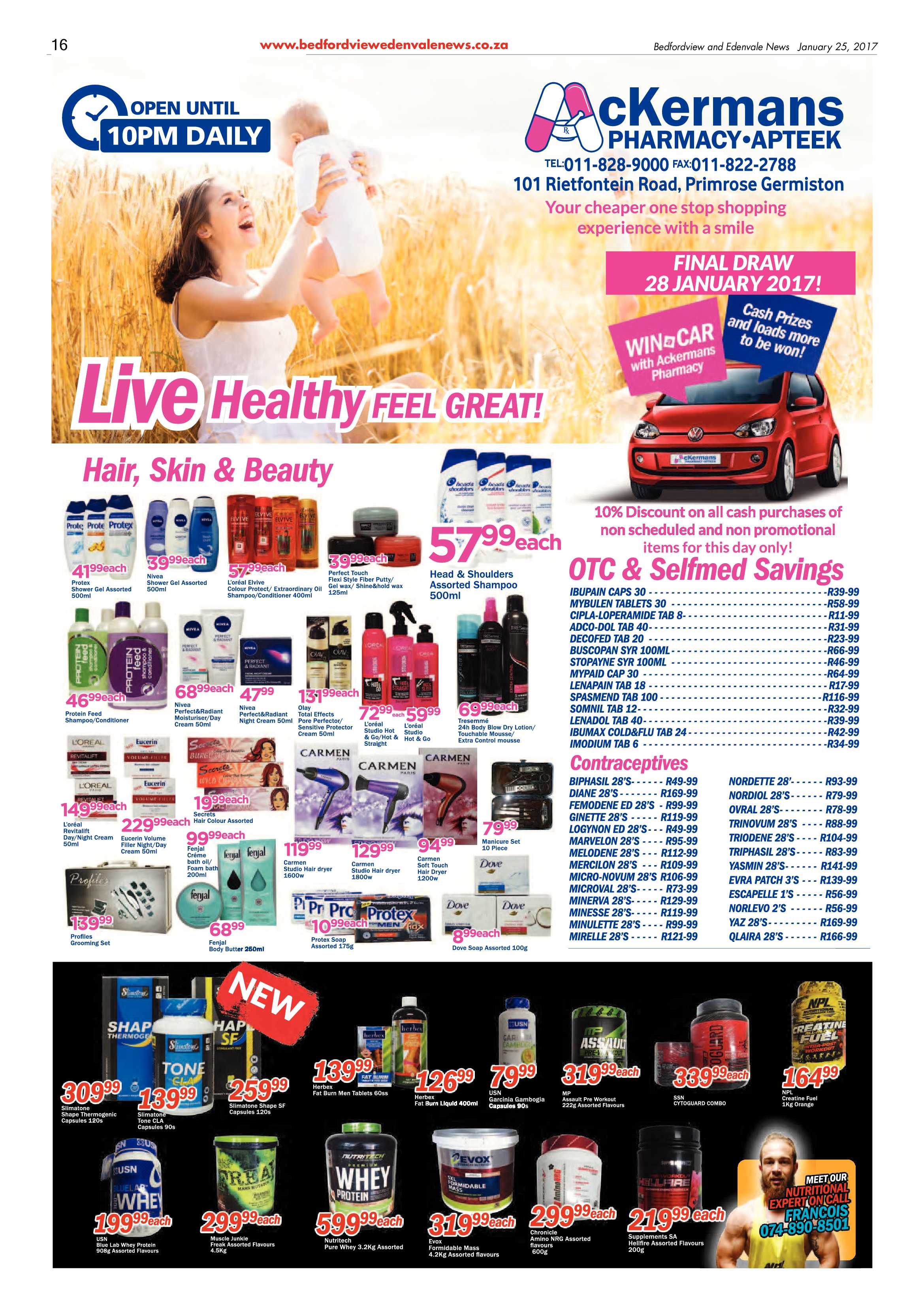 Bedfordview and Edenvale News 25 January 2017 page 16