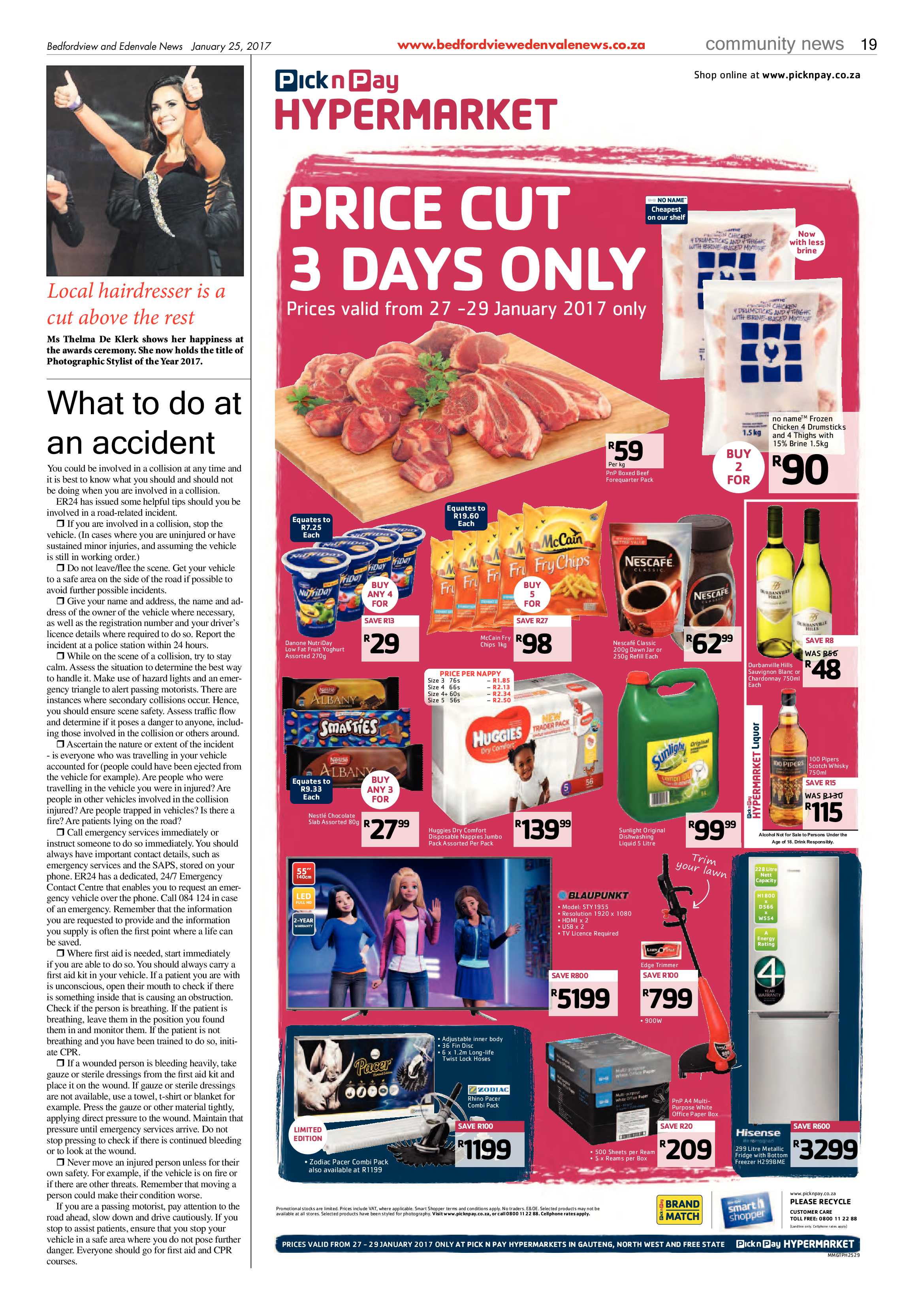 Bedfordview and Edenvale News 25 January 2017 page 19