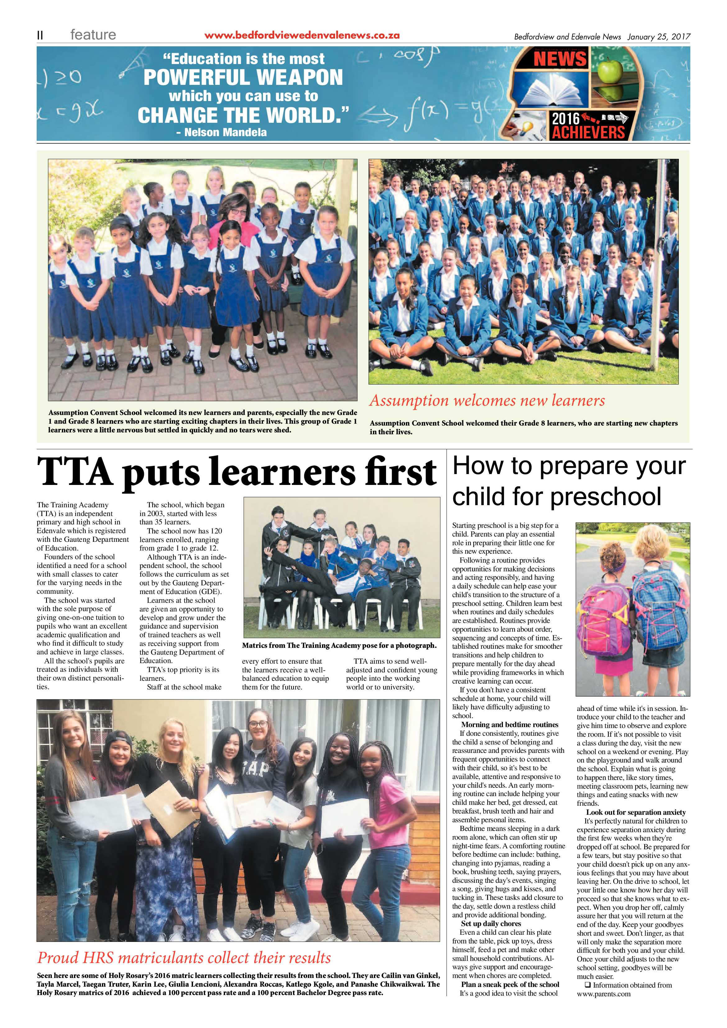 Bedfordview and Edenvale News 25 January 2017 page 22