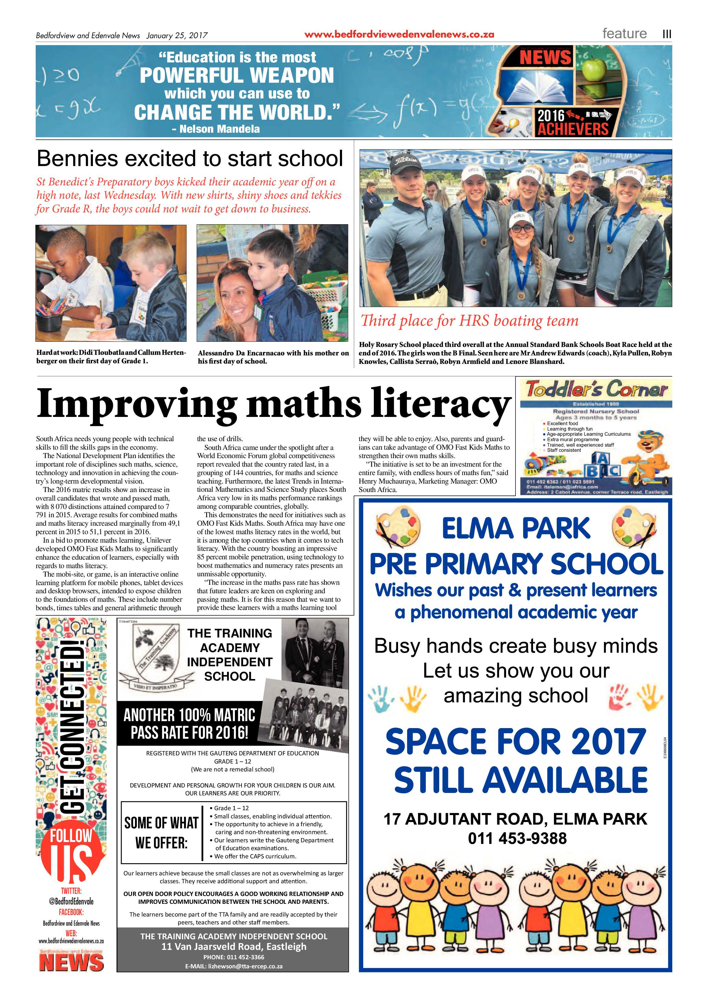Bedfordview and Edenvale News 25 January 2017 page 23