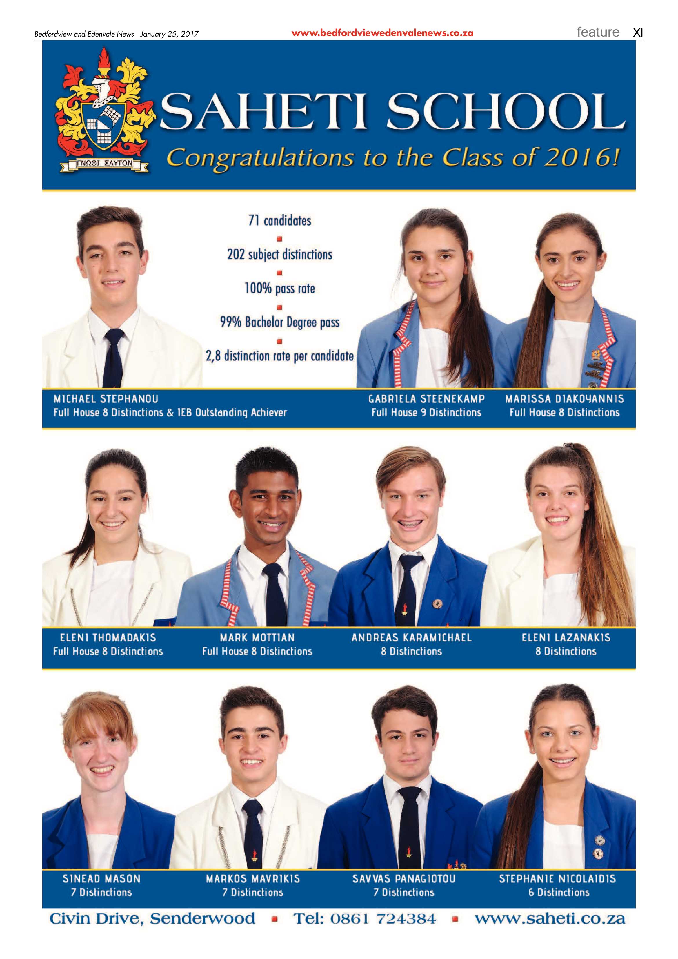 Bedfordview and Edenvale News 25 January 2017 page 31