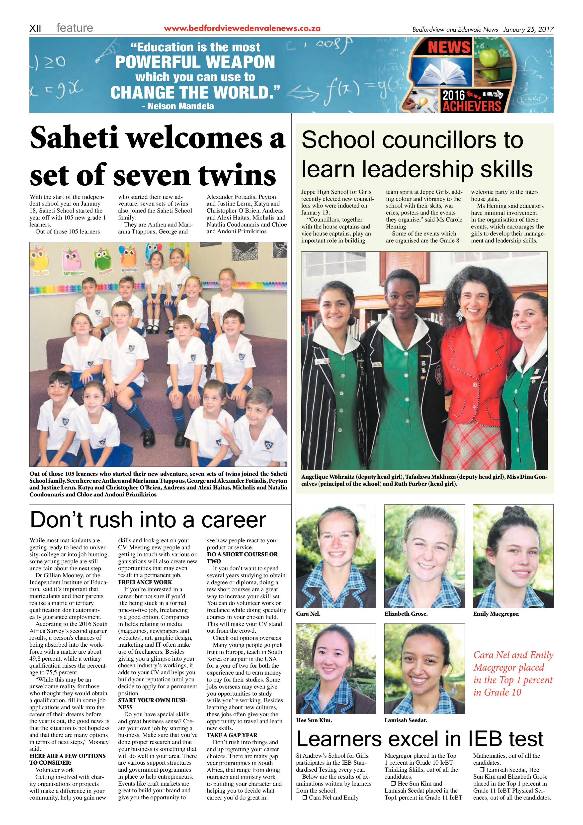 Bedfordview and Edenvale News 25 January 2017 page 32