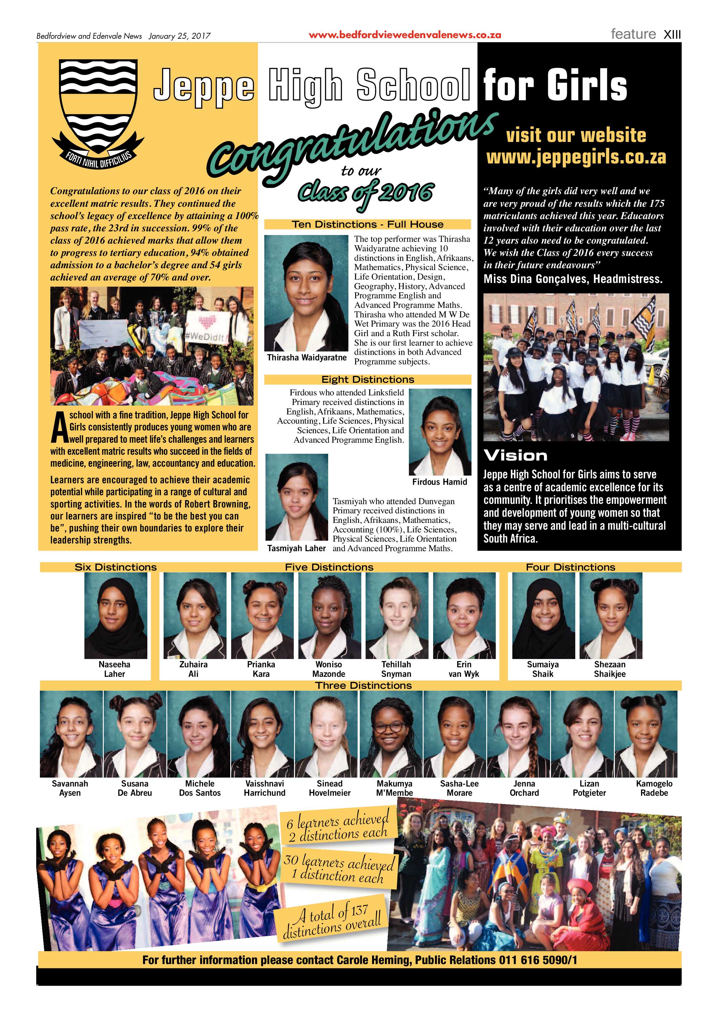 Bedfordview and Edenvale News 25 January 2017 page 33