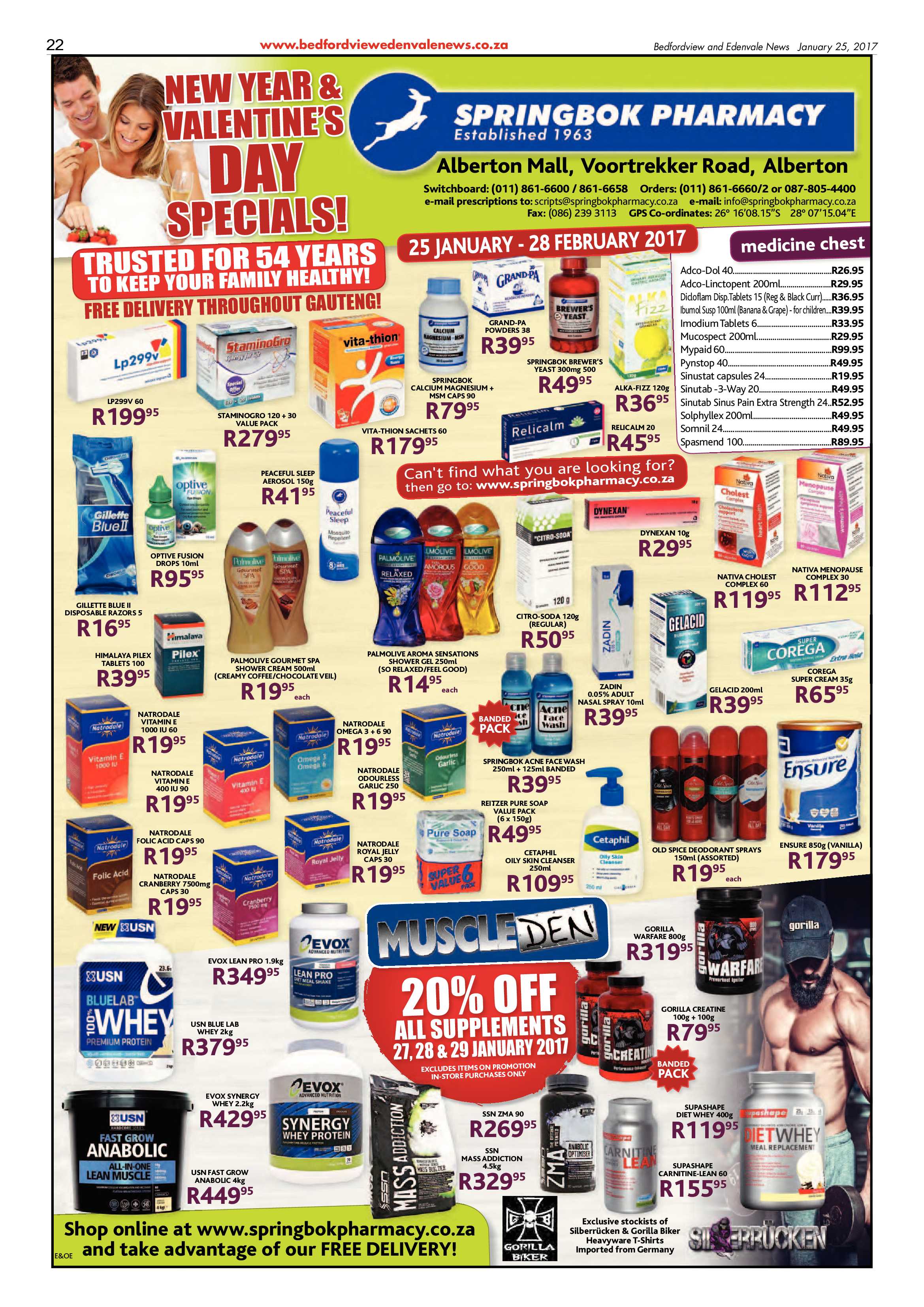 Bedfordview and Edenvale News 25 January 2017 page 38