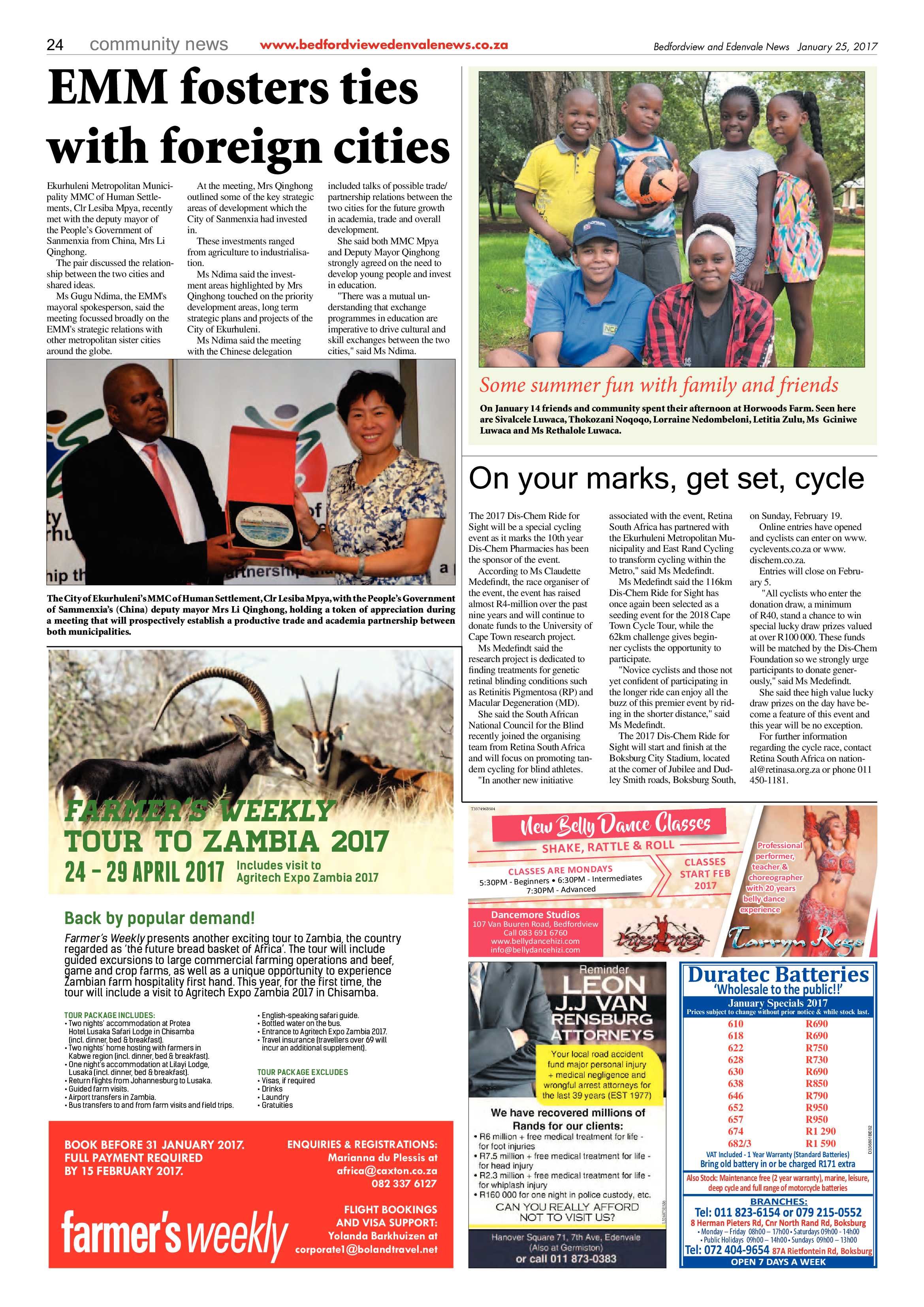 Bedfordview and Edenvale News 25 January 2017 page 40