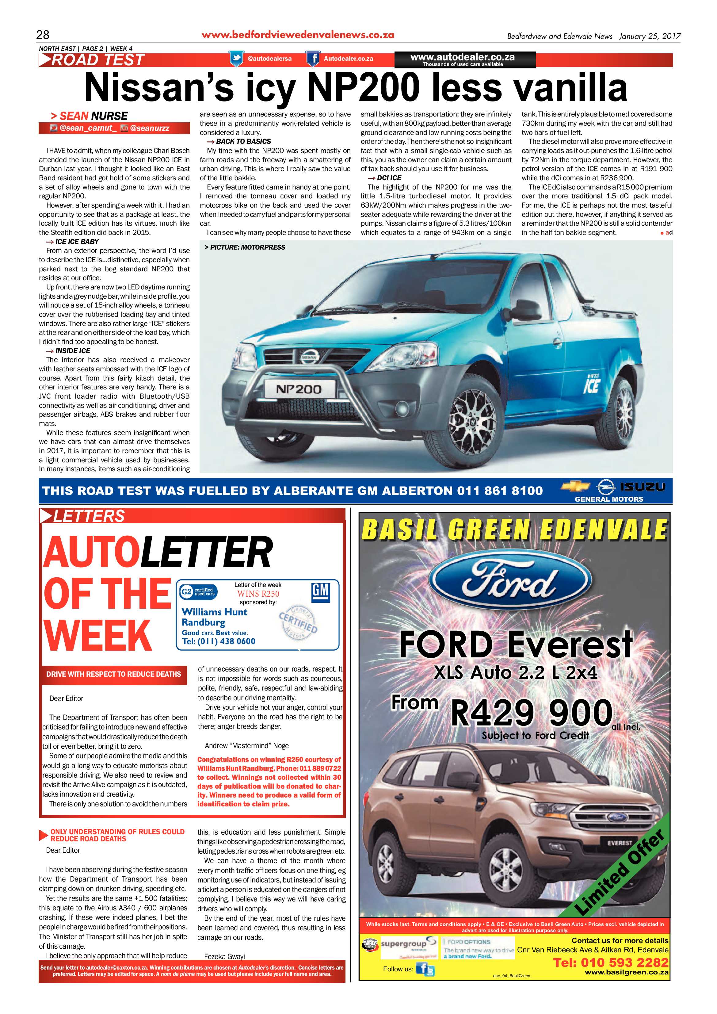 Bedfordview and Edenvale News 25 January 2017 page 44