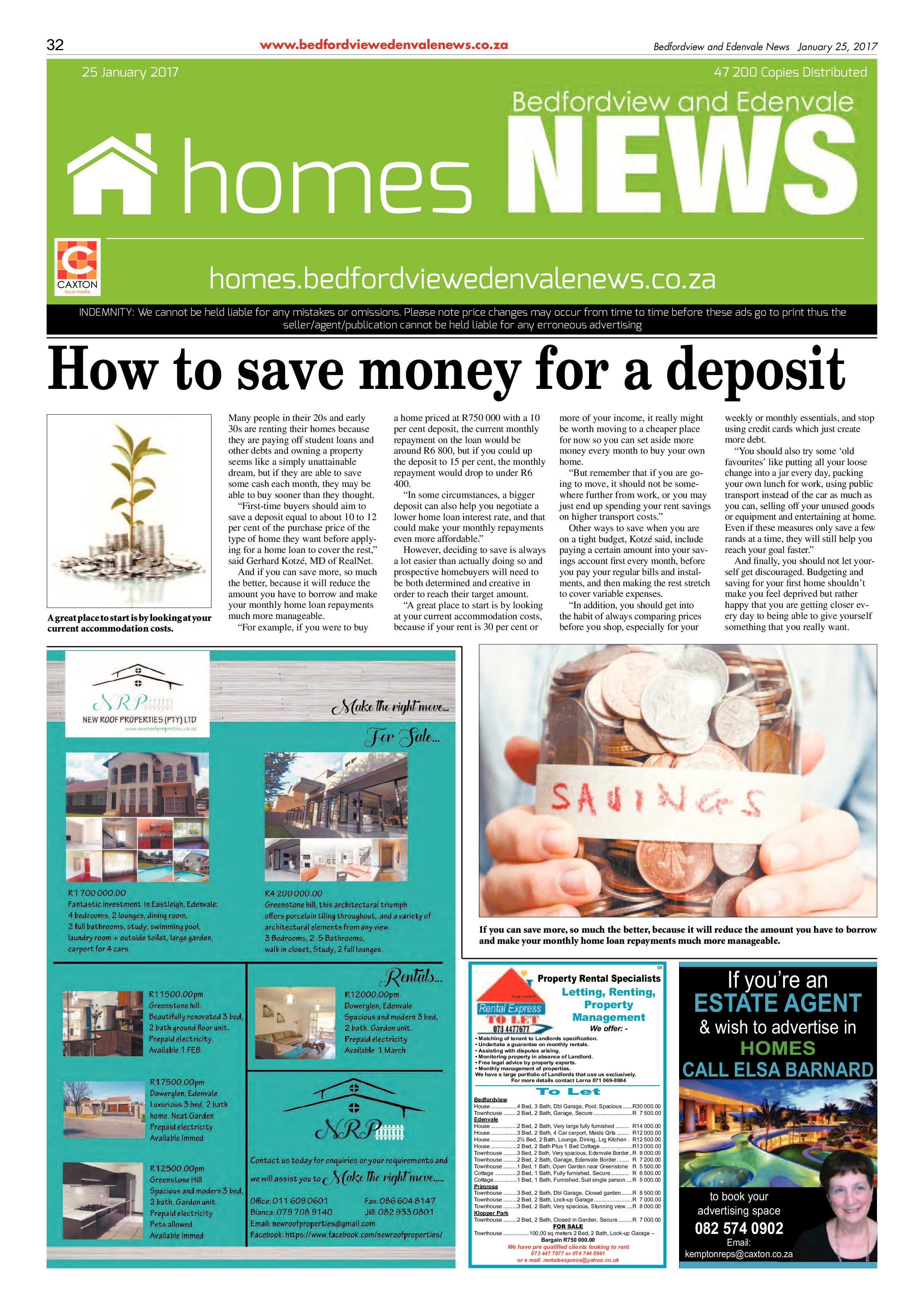 Bedfordview and Edenvale News 25 January 2017 page 48