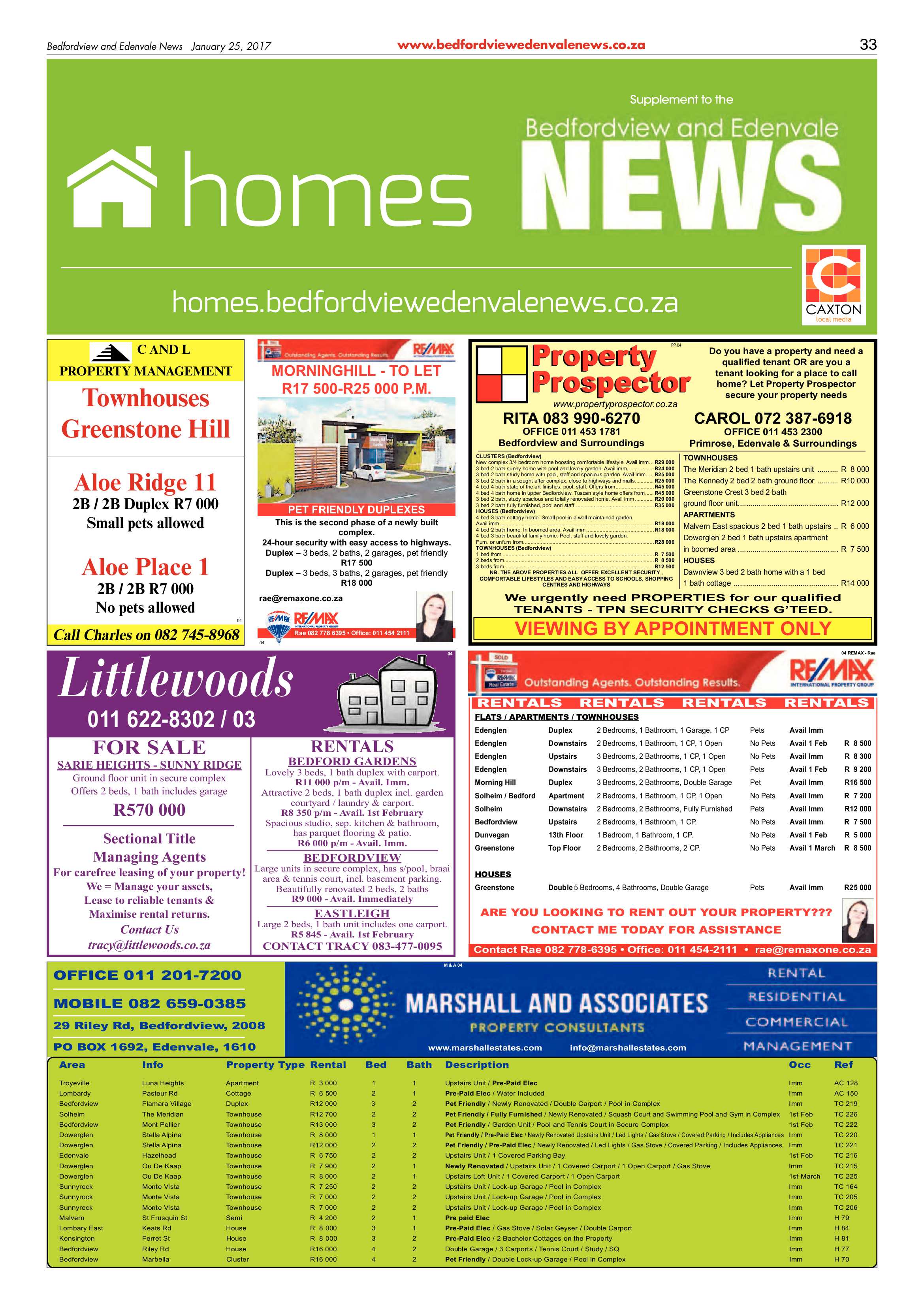 Bedfordview and Edenvale News 25 January 2017 page 49