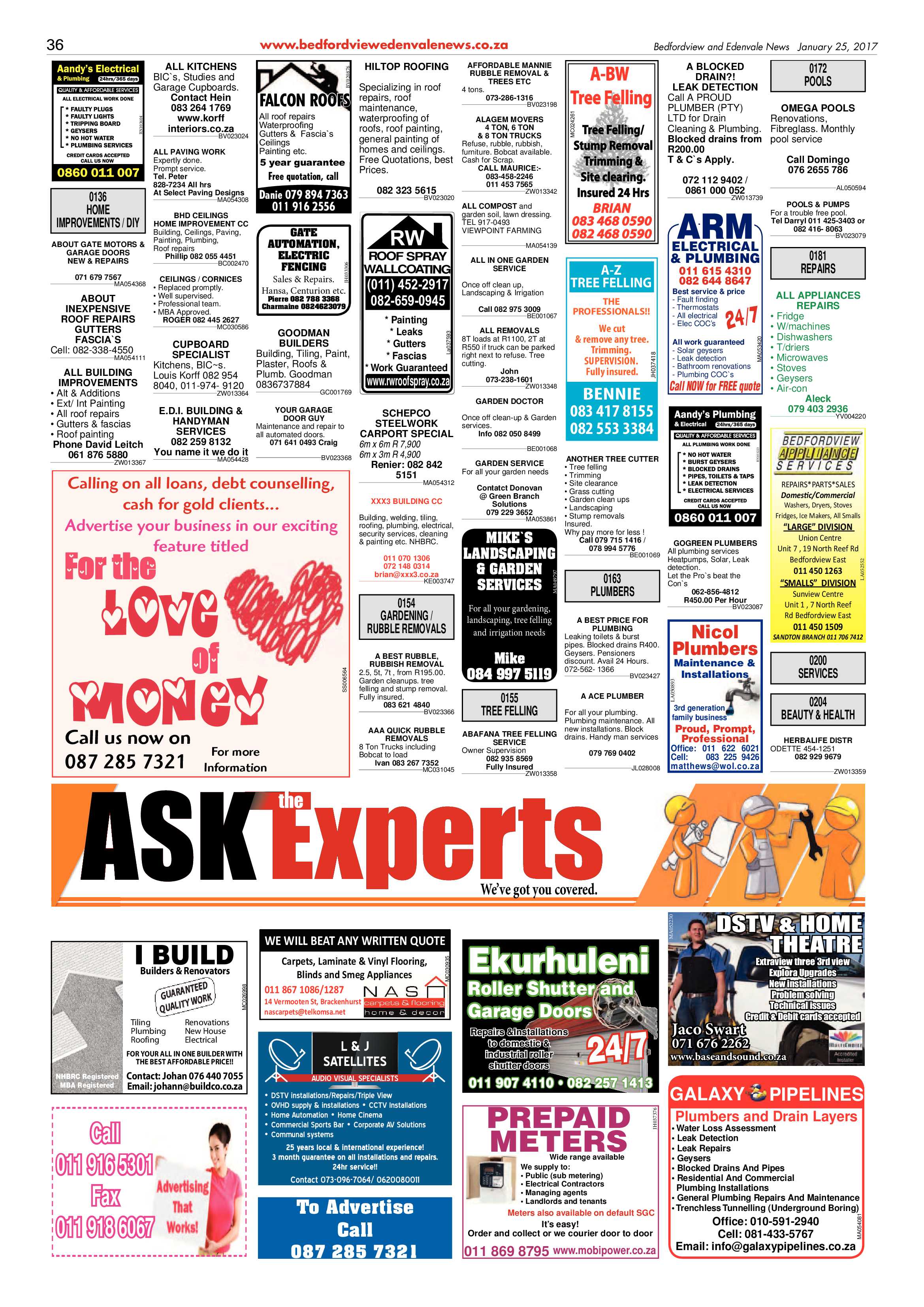 Bedfordview and Edenvale News 25 January 2017 page 52