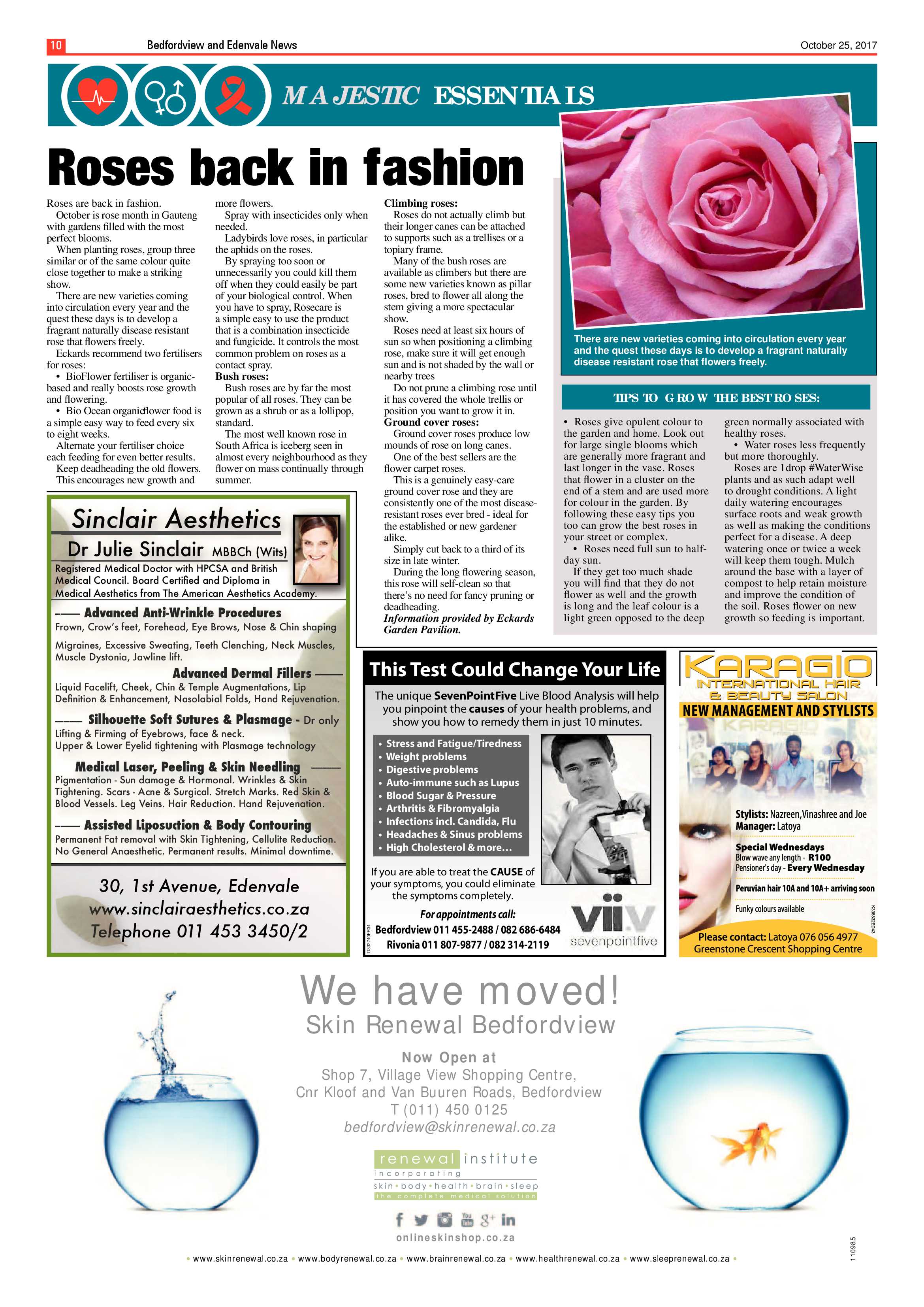 Bedfordview and Edenvale News 25 October 2017 page 10