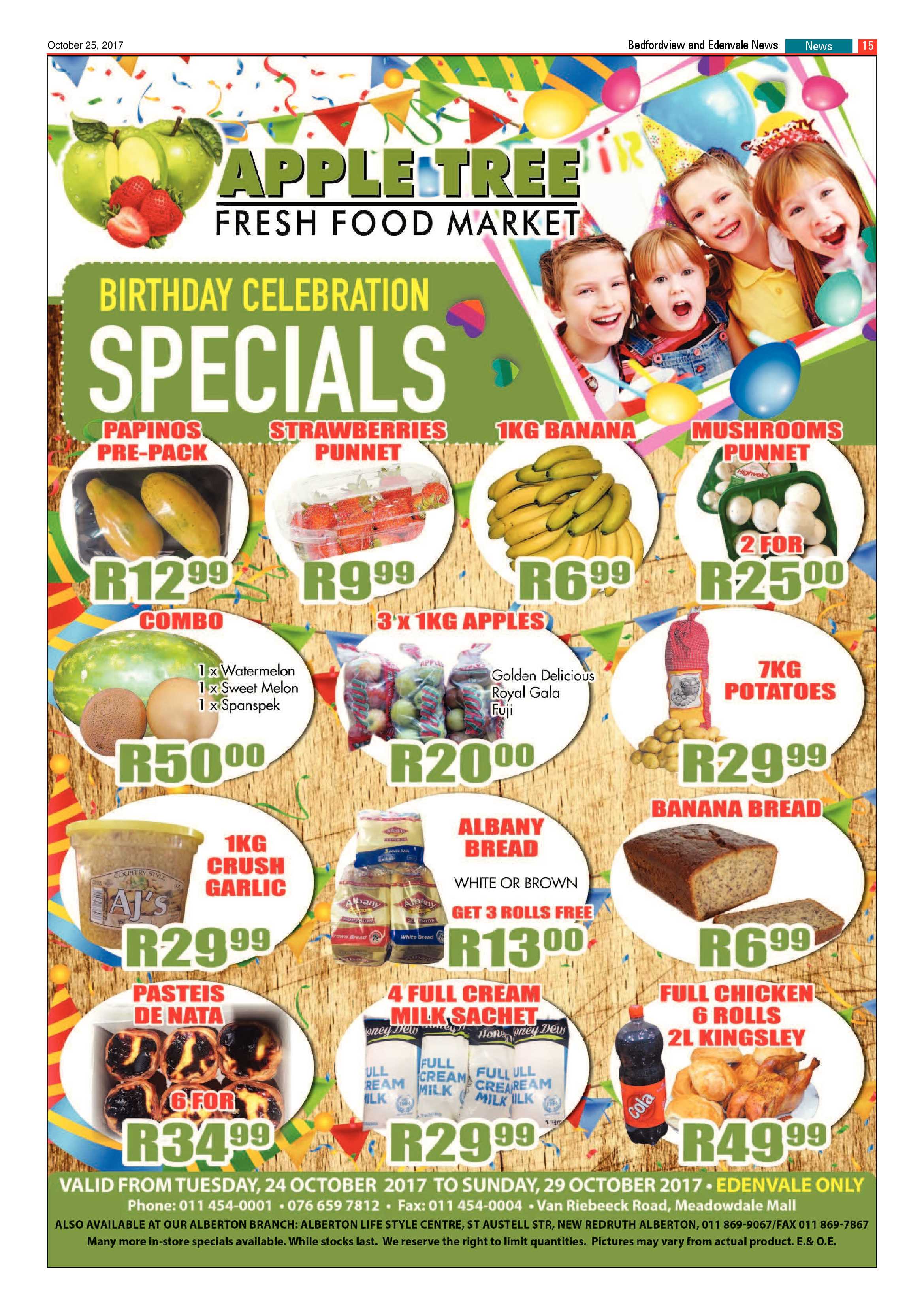 Bedfordview and Edenvale News 25 October 2017 page 15