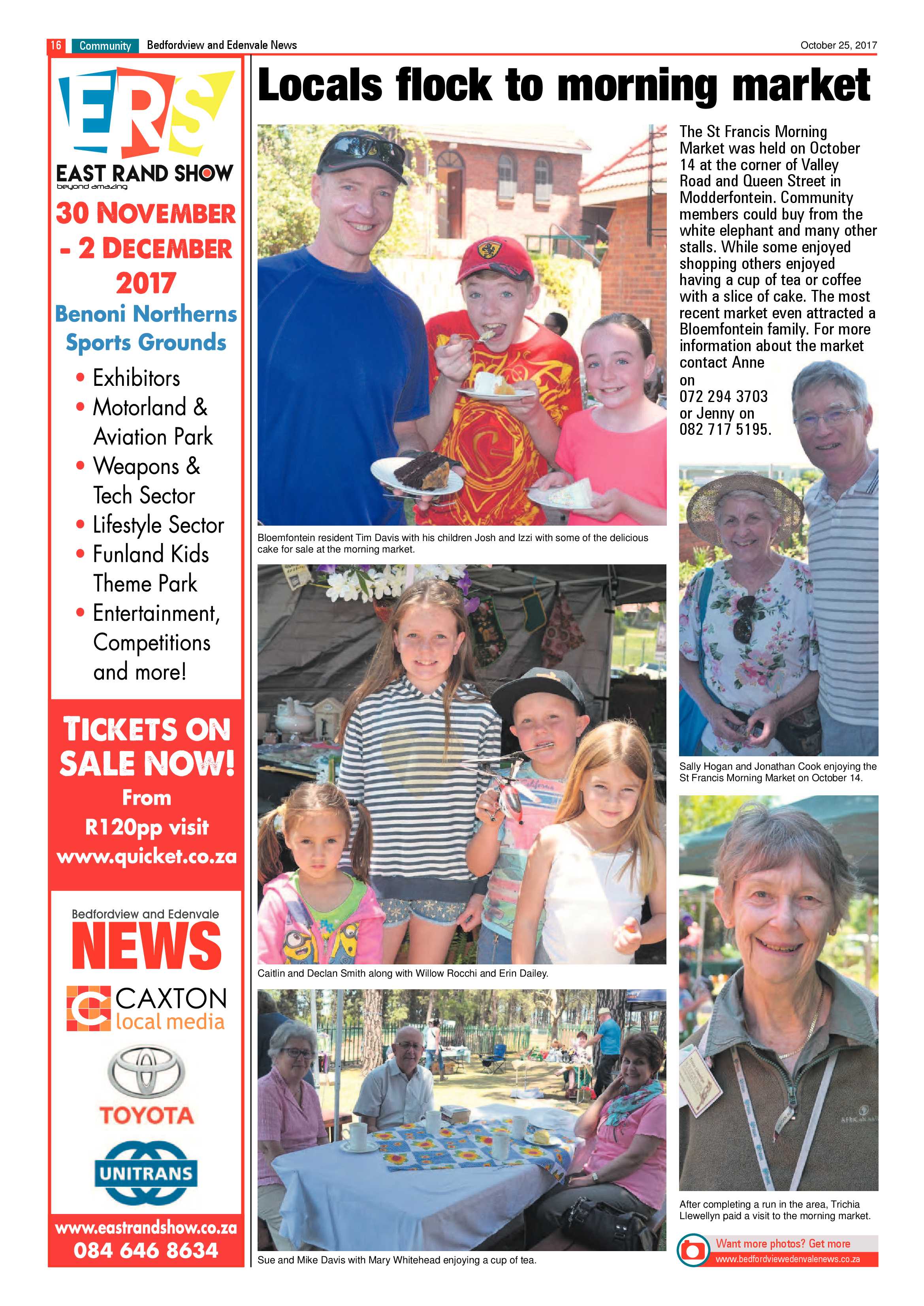 Bedfordview and Edenvale News 25 October 2017 page 16