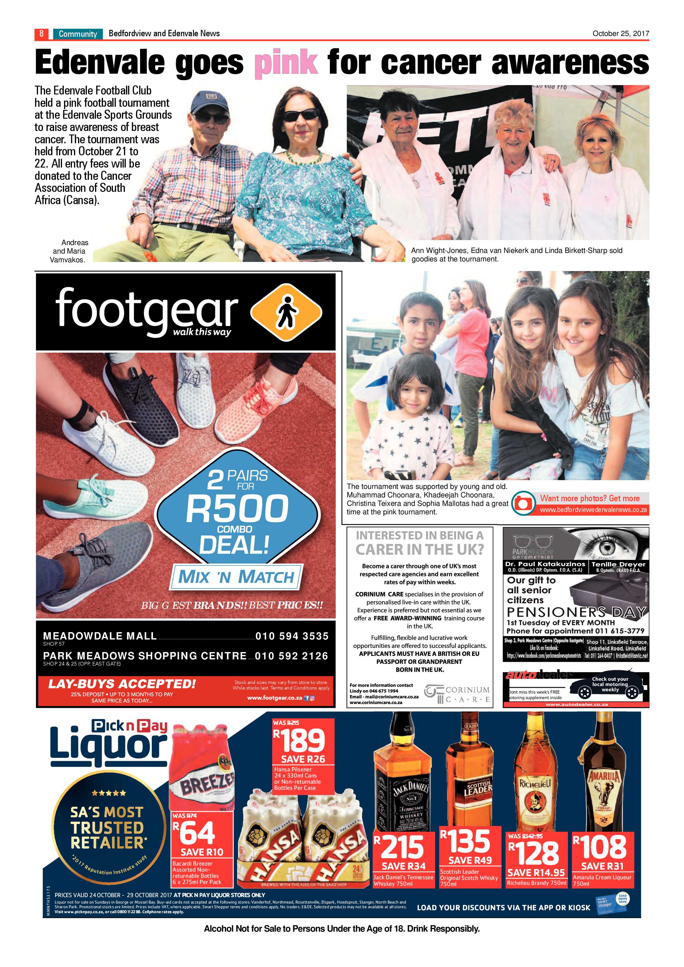 Bedfordview and Edenvale News 25 October 2017 page 8