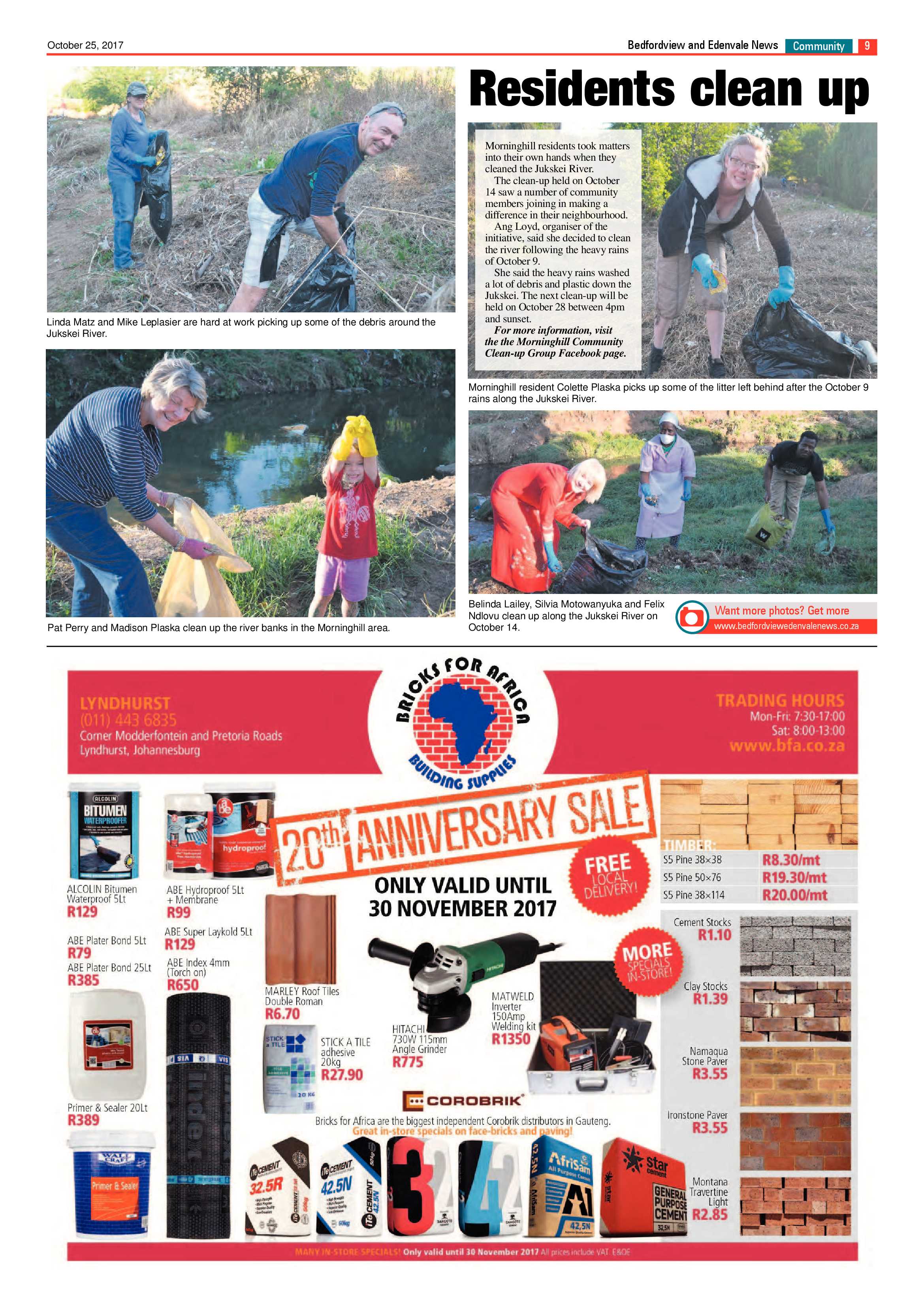 Bedfordview and Edenvale News 25 October 2017 page 9
