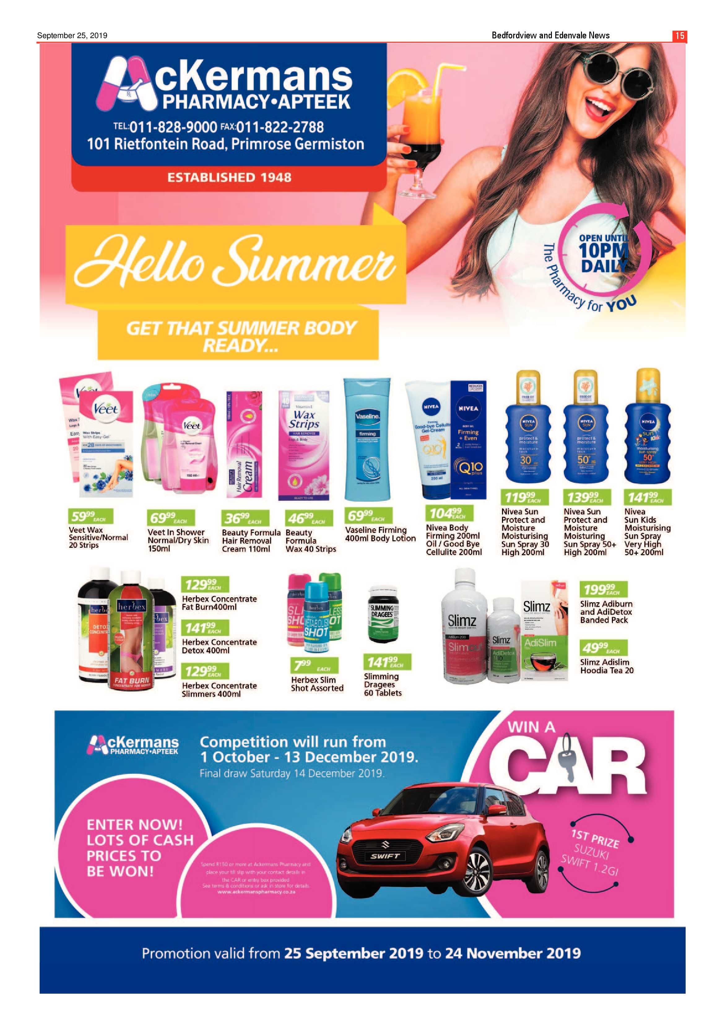 Bedfordview and Edenvale News 25 September 2019 page 16