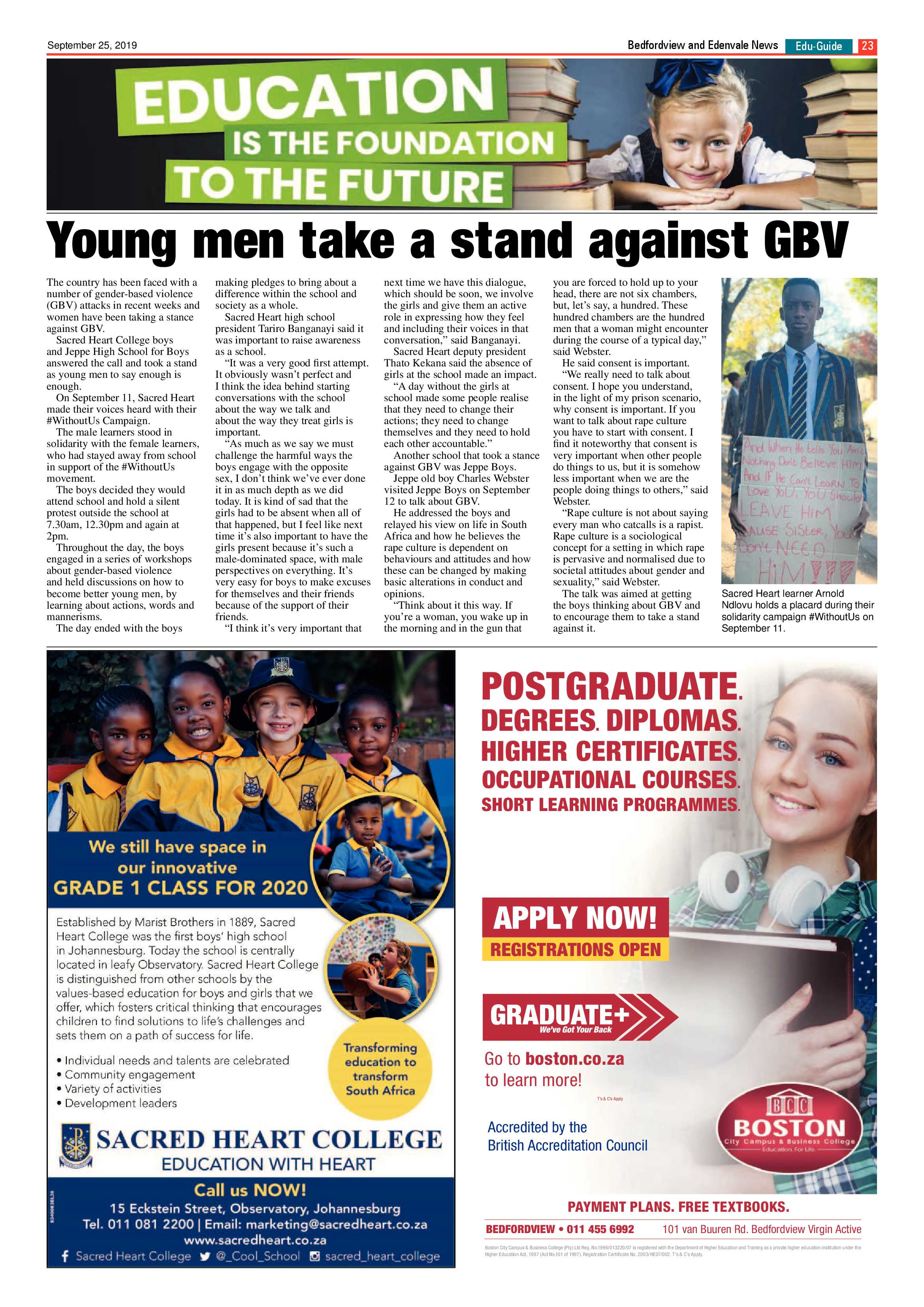 Bedfordview and Edenvale News 25 September 2019 page 24