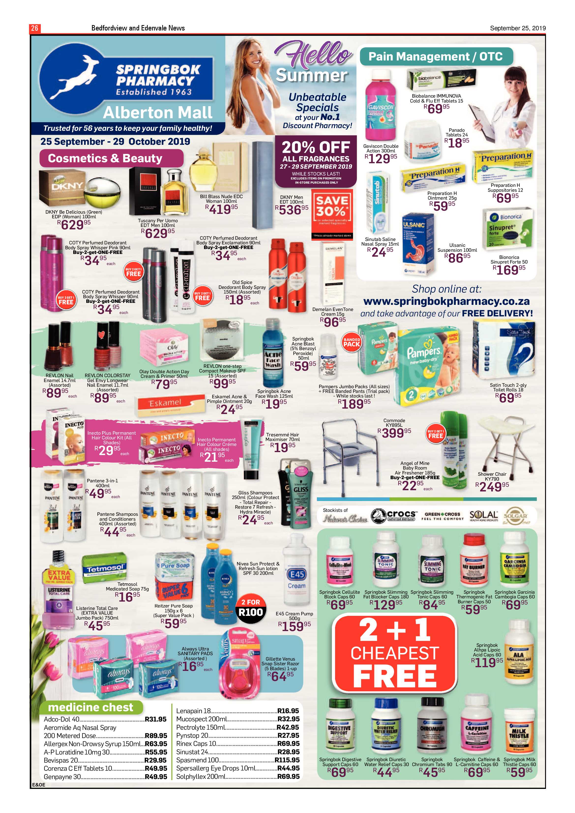 Bedfordview and Edenvale News 25 September 2019 page 27
