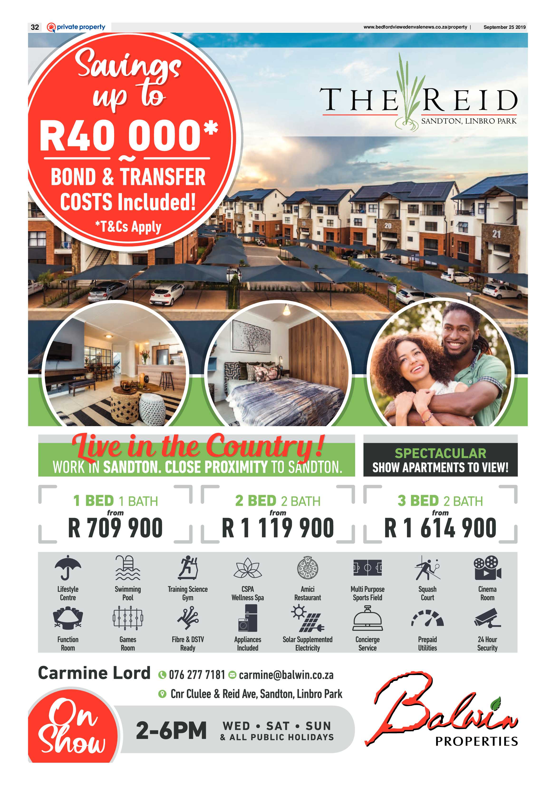 Bedfordview and Edenvale News 25 September 2019 page 33