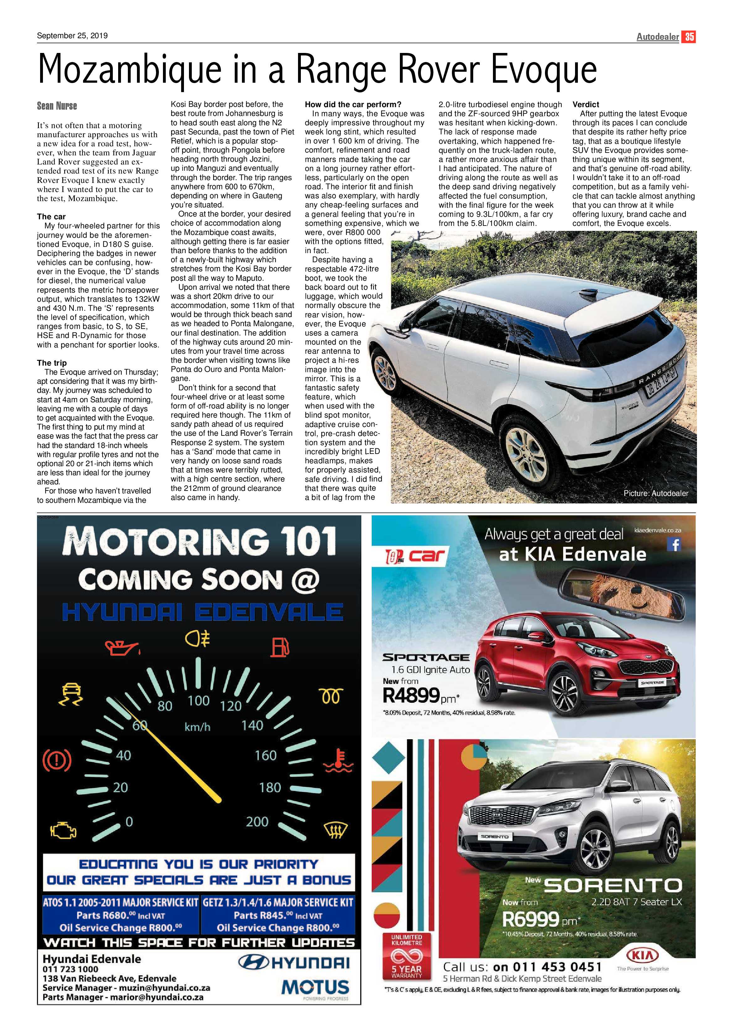 Bedfordview and Edenvale News 25 September 2019 page 36