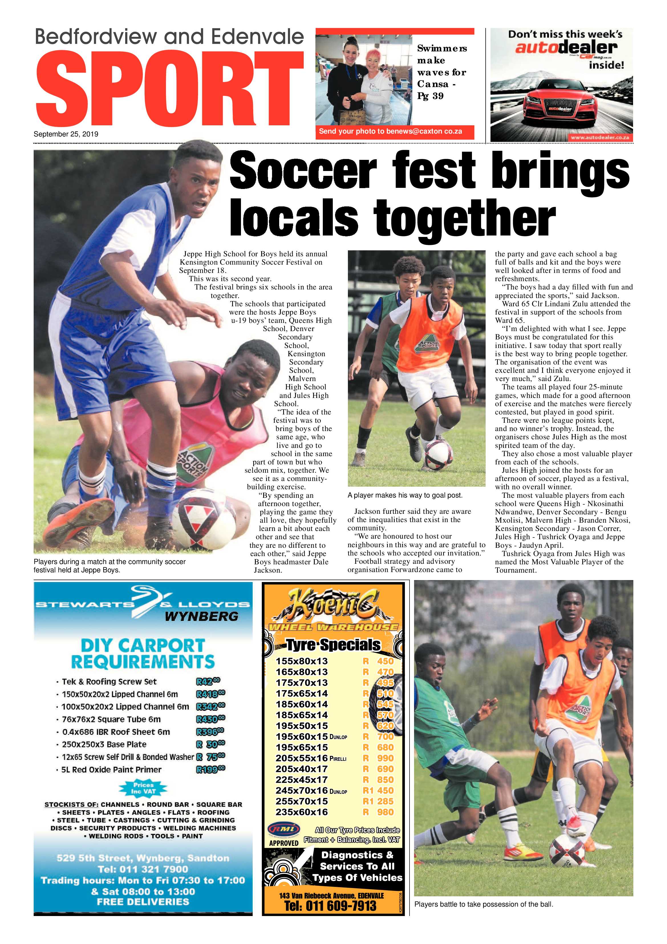 Bedfordview and Edenvale News 25 September 2019 page 41