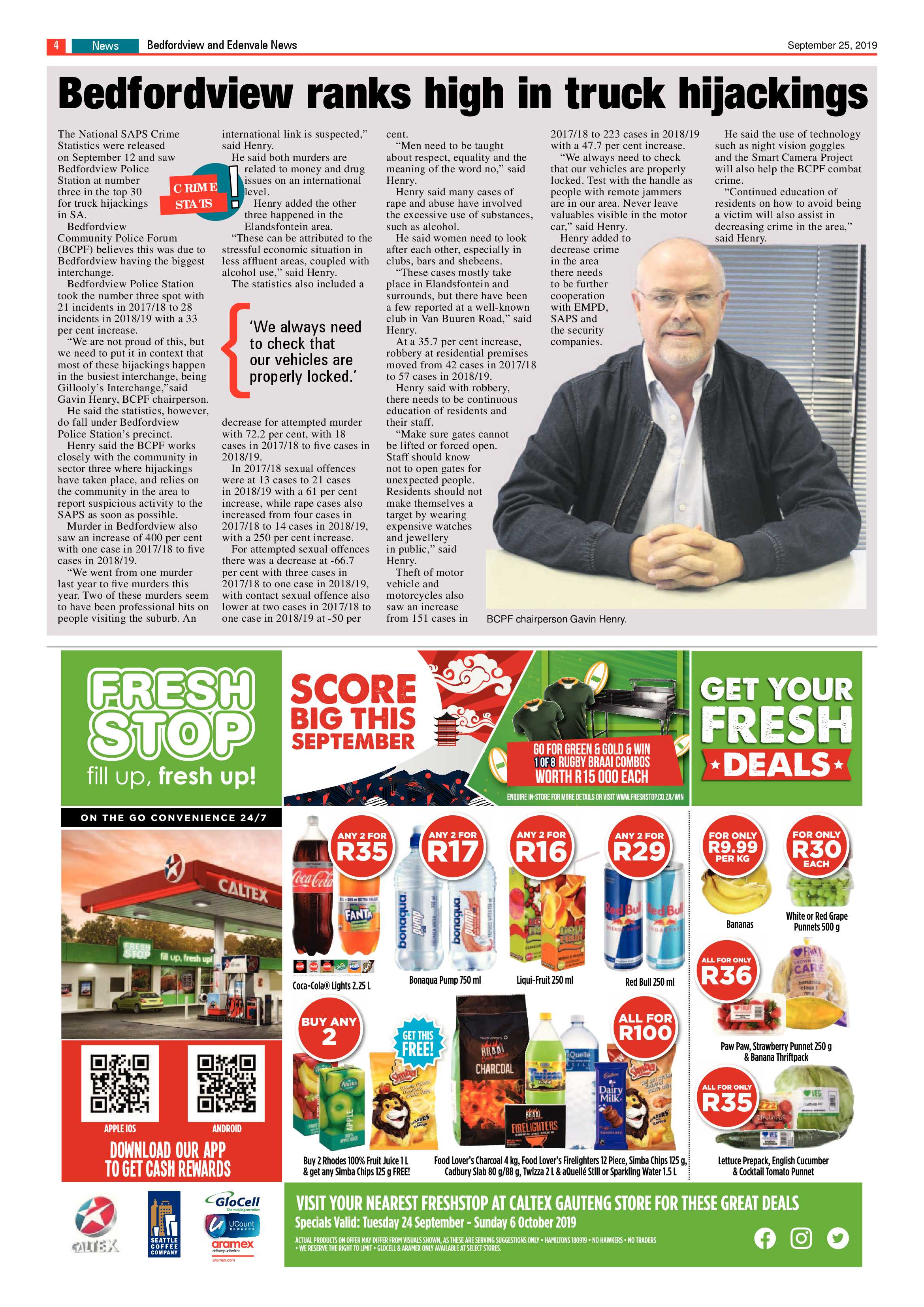 Bedfordview and Edenvale News 25 September 2019 page 5