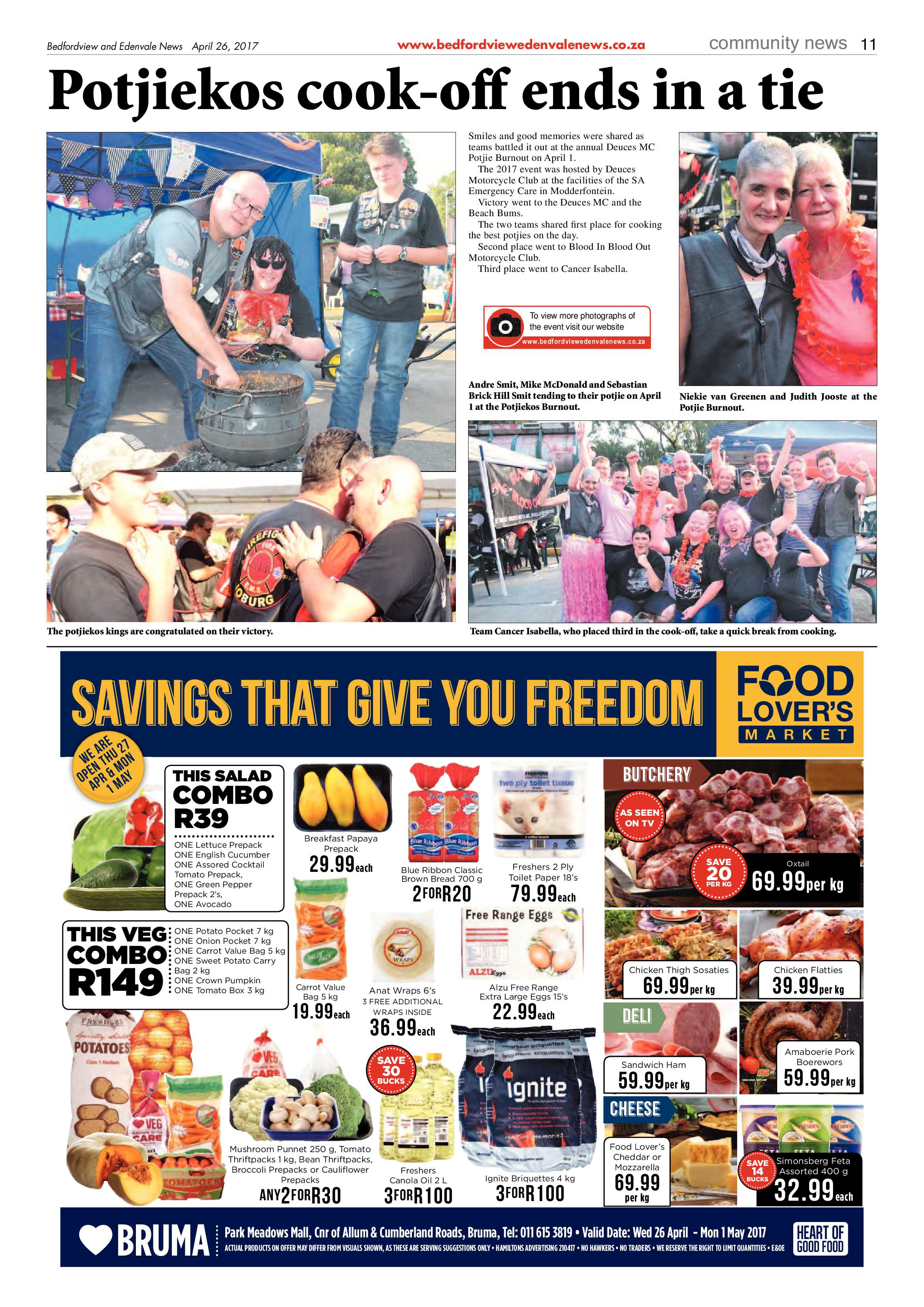 Bedfordview and Edenvale News 26 April 2017 page 11