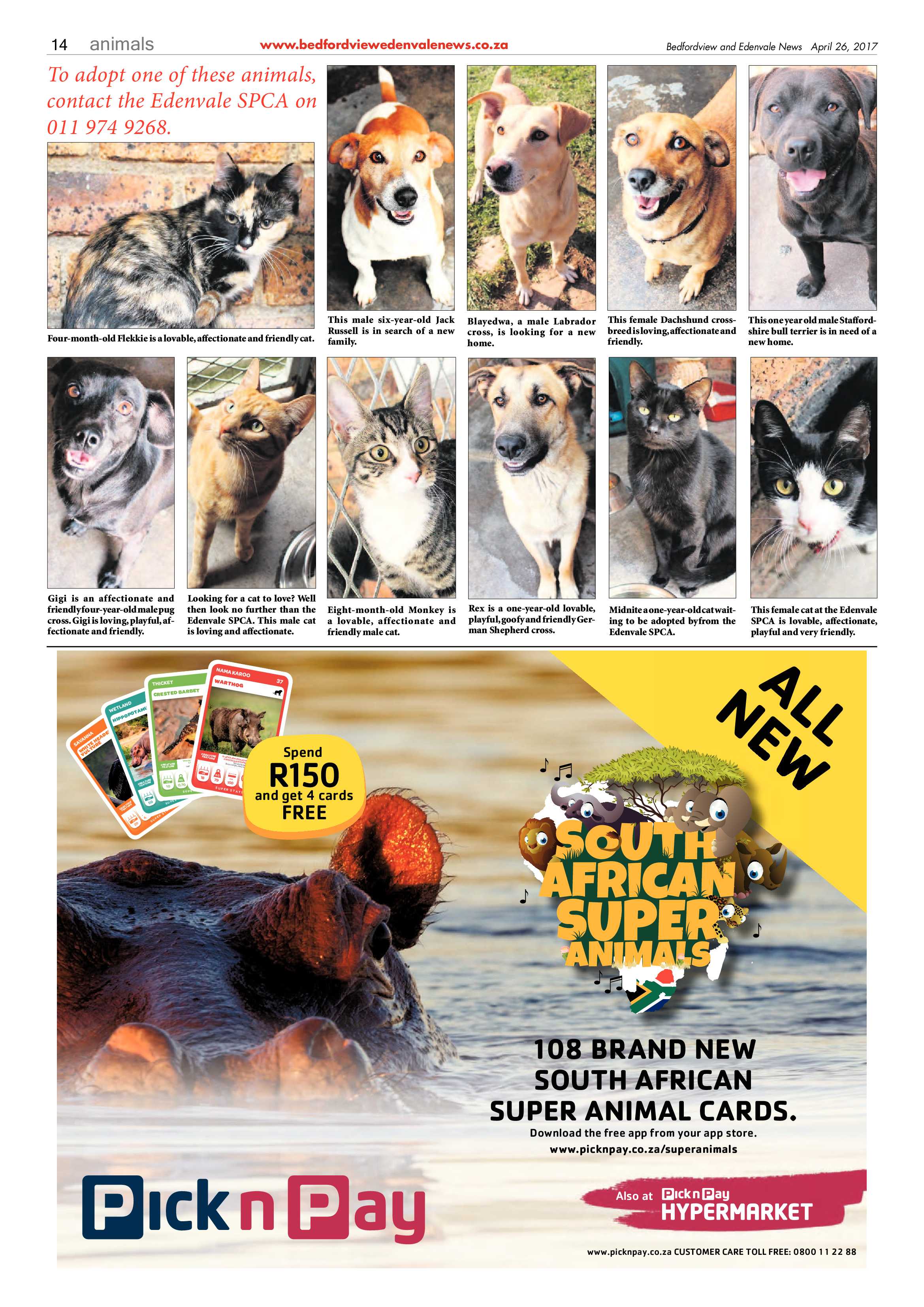 Bedfordview and Edenvale News 26 April 2017 page 14