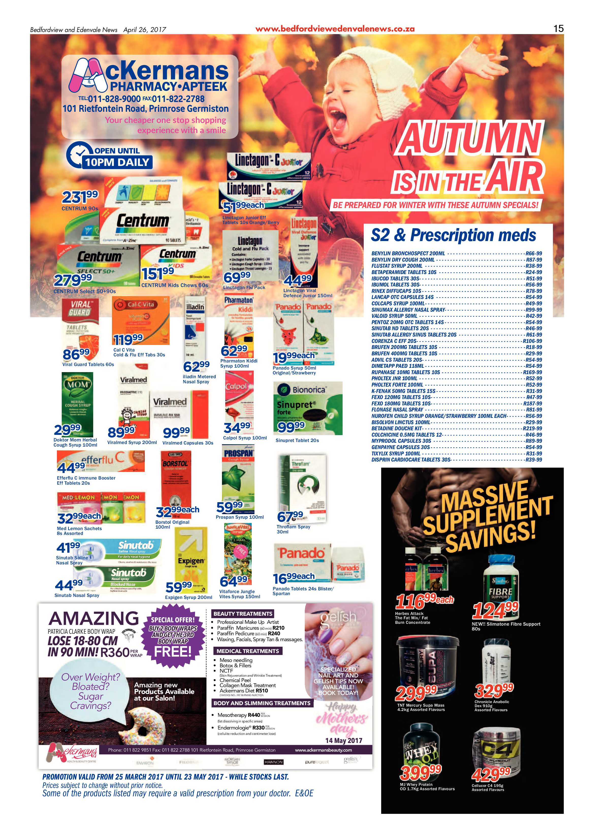 Bedfordview and Edenvale News 26 April 2017 page 15
