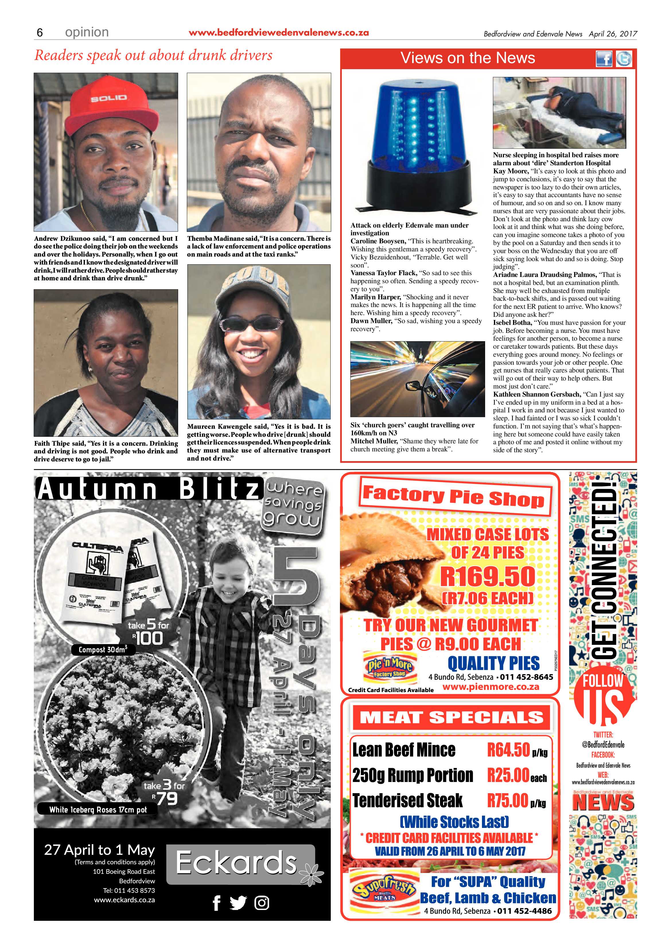 Bedfordview and Edenvale News 26 April 2017 page 6