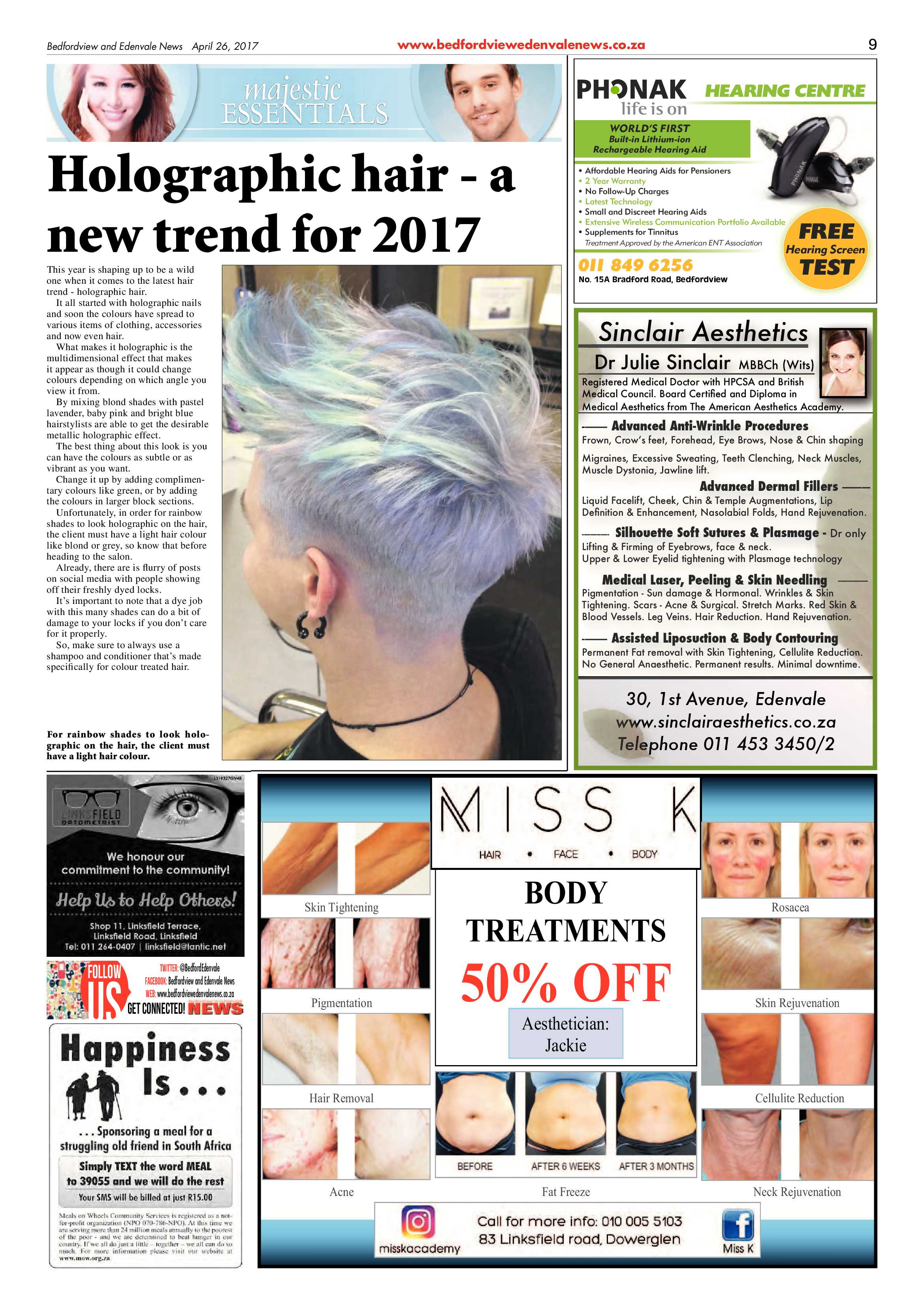 Bedfordview and Edenvale News 26 April 2017 page 9