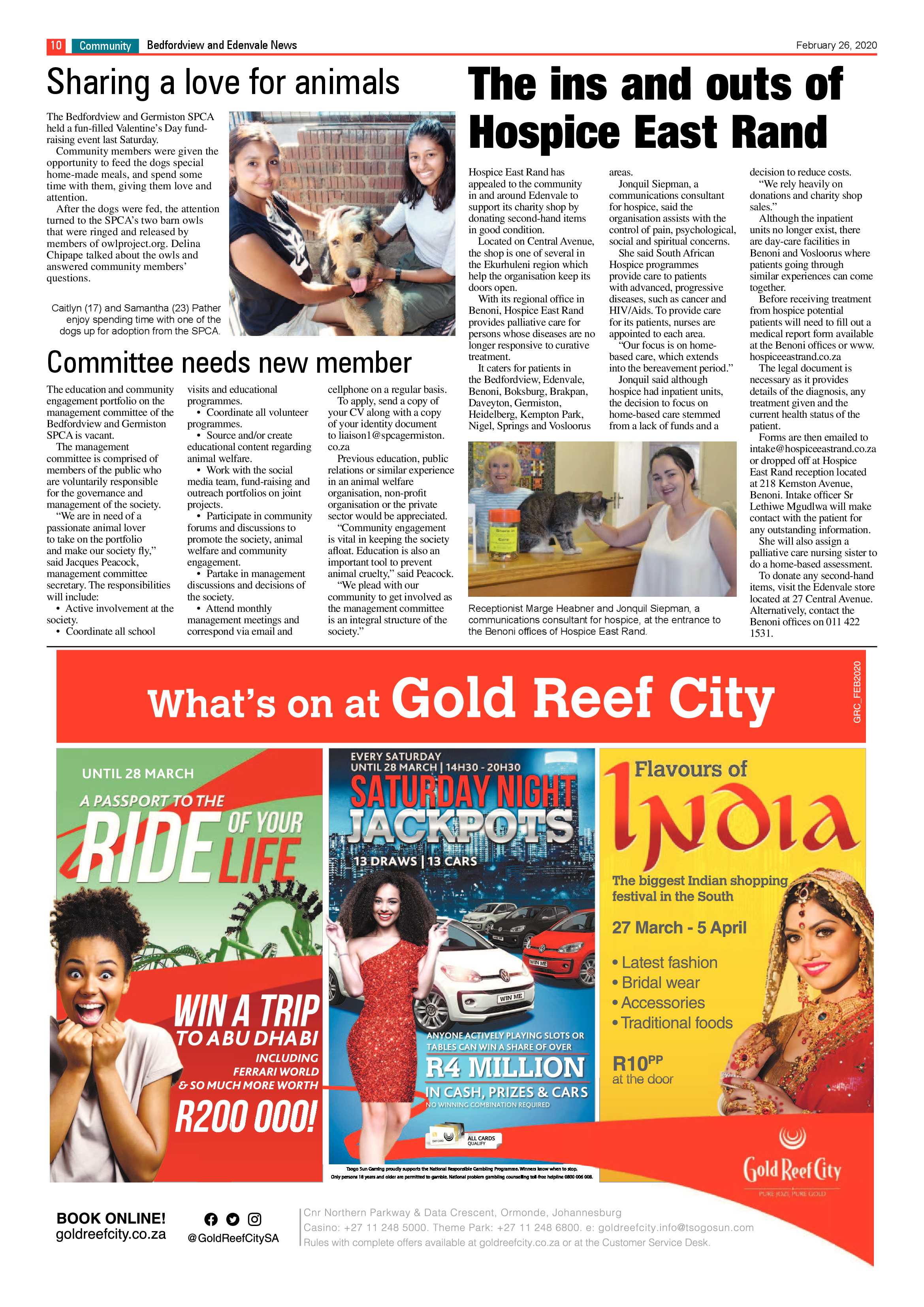 Bedfordview and Edenvale News 26 February 2020 page 10