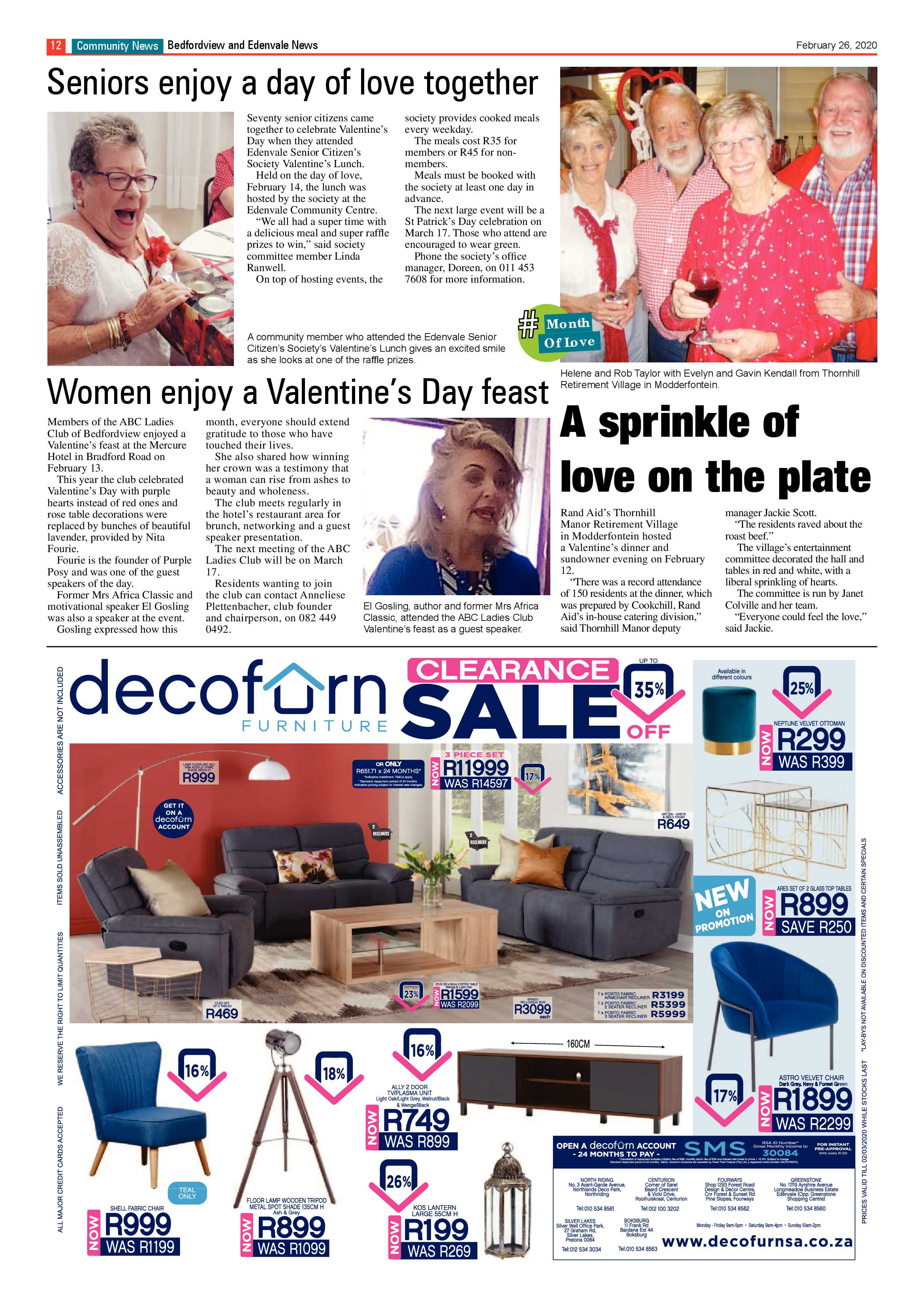 Bedfordview and Edenvale News 26 February 2020 page 12