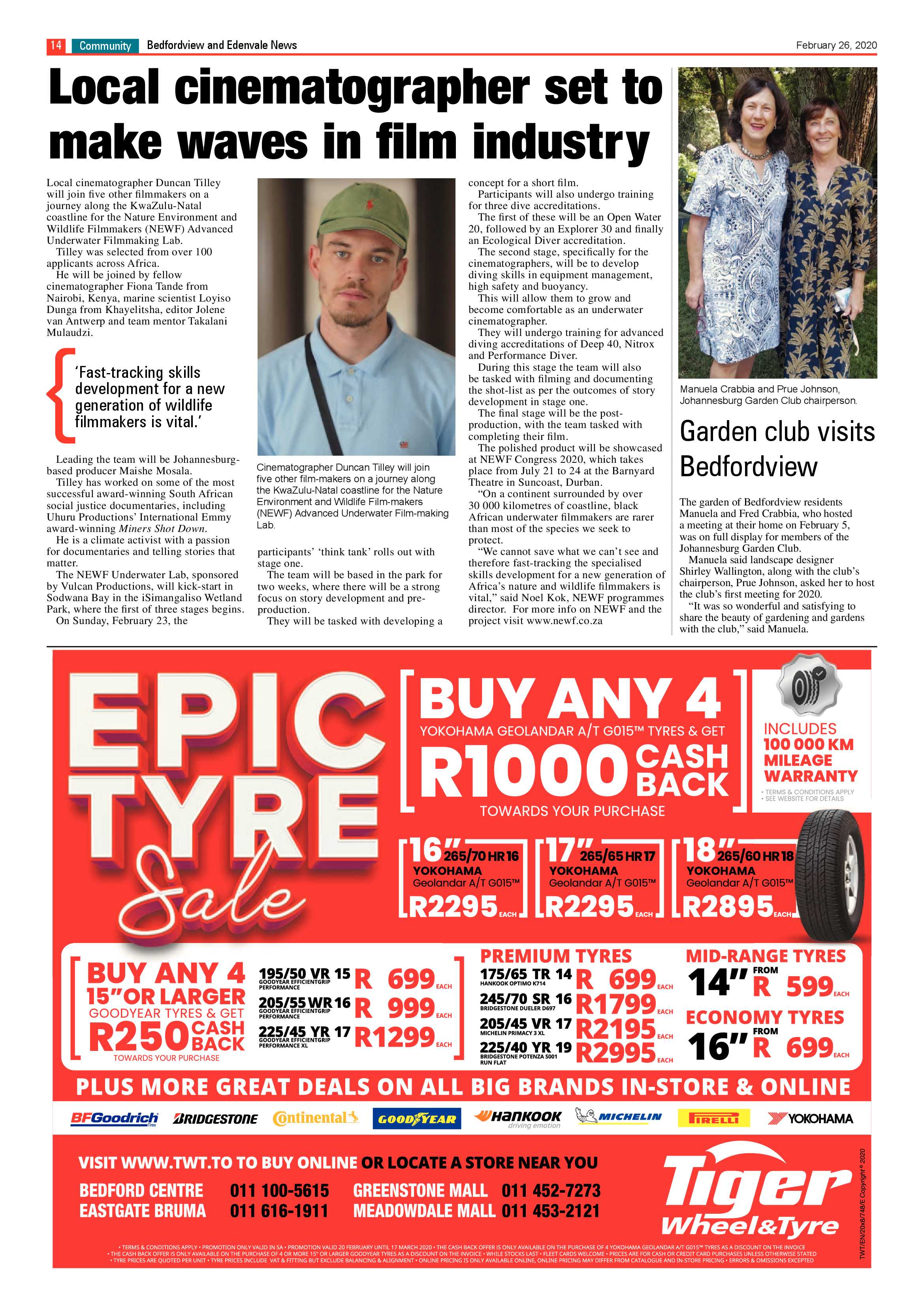 Bedfordview and Edenvale News 26 February 2020 page 14